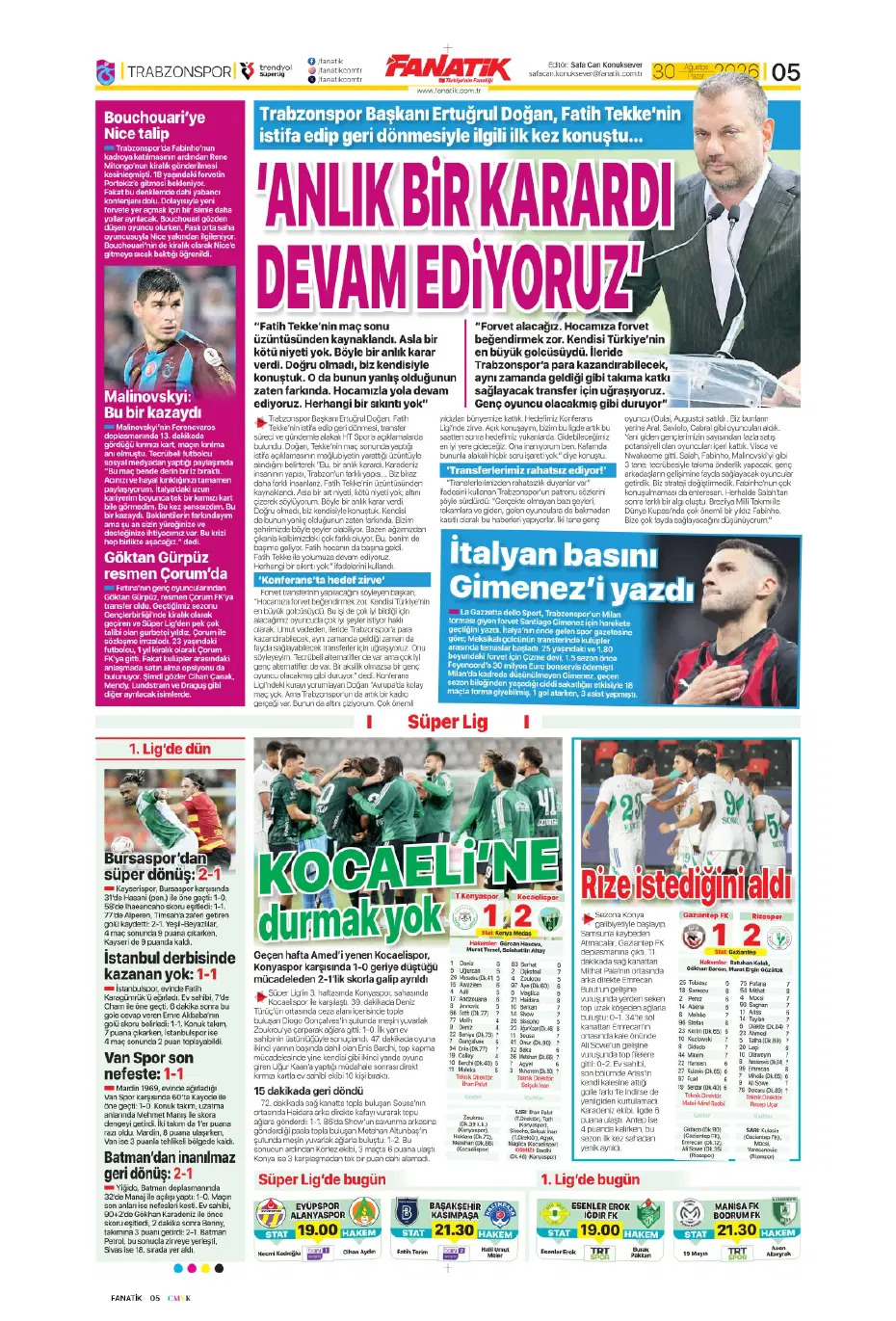 Galatasaray için Villa'yı reddettim | Spor manşetleri - 12. fotoğraf