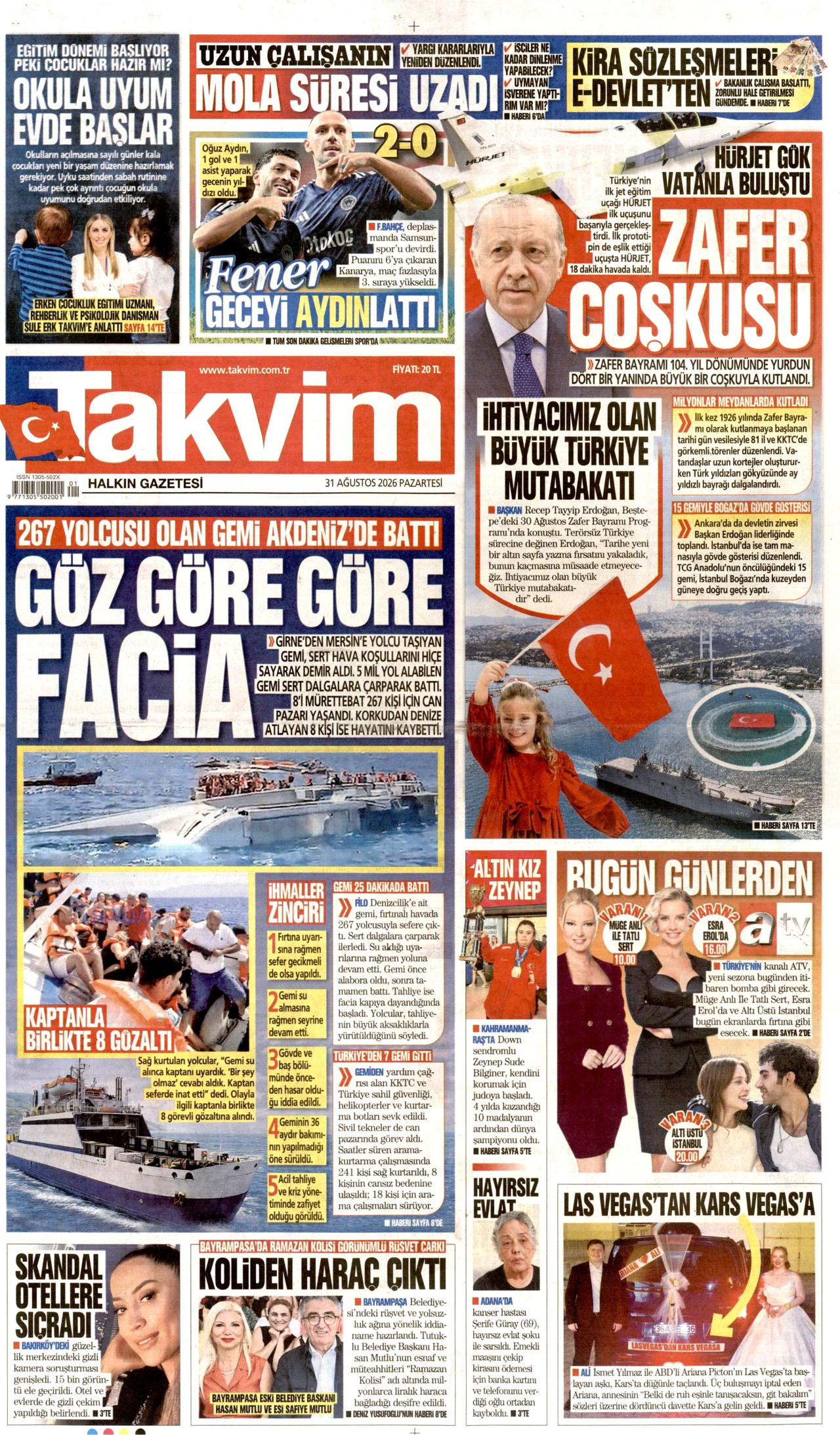 Gazeteler bugün ne yazdı? (31 Ağustos) - 11. fotoğraf