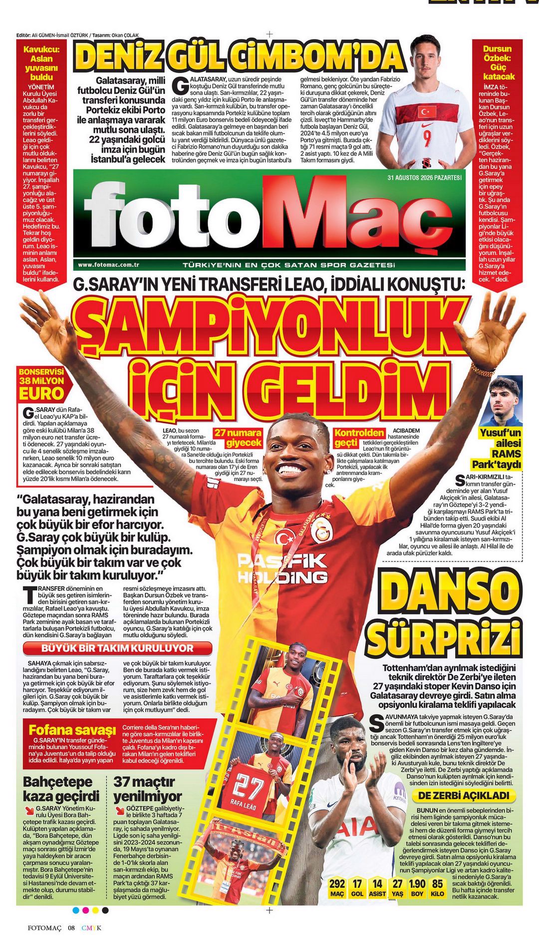 Gözün Aydın Fenerbahçe | Spor manşetleri - 5. fotoğraf