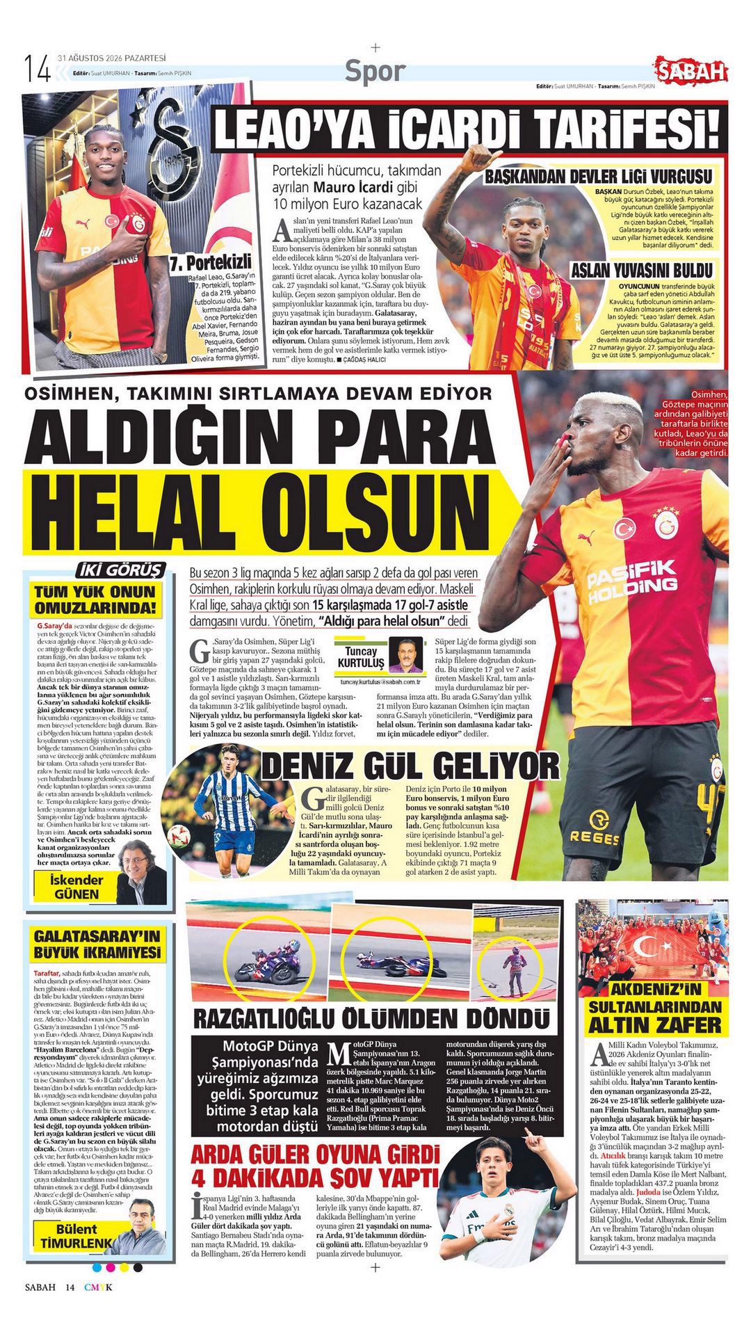 Gözün Aydın Fenerbahçe | Spor manşetleri - 2. fotoğraf