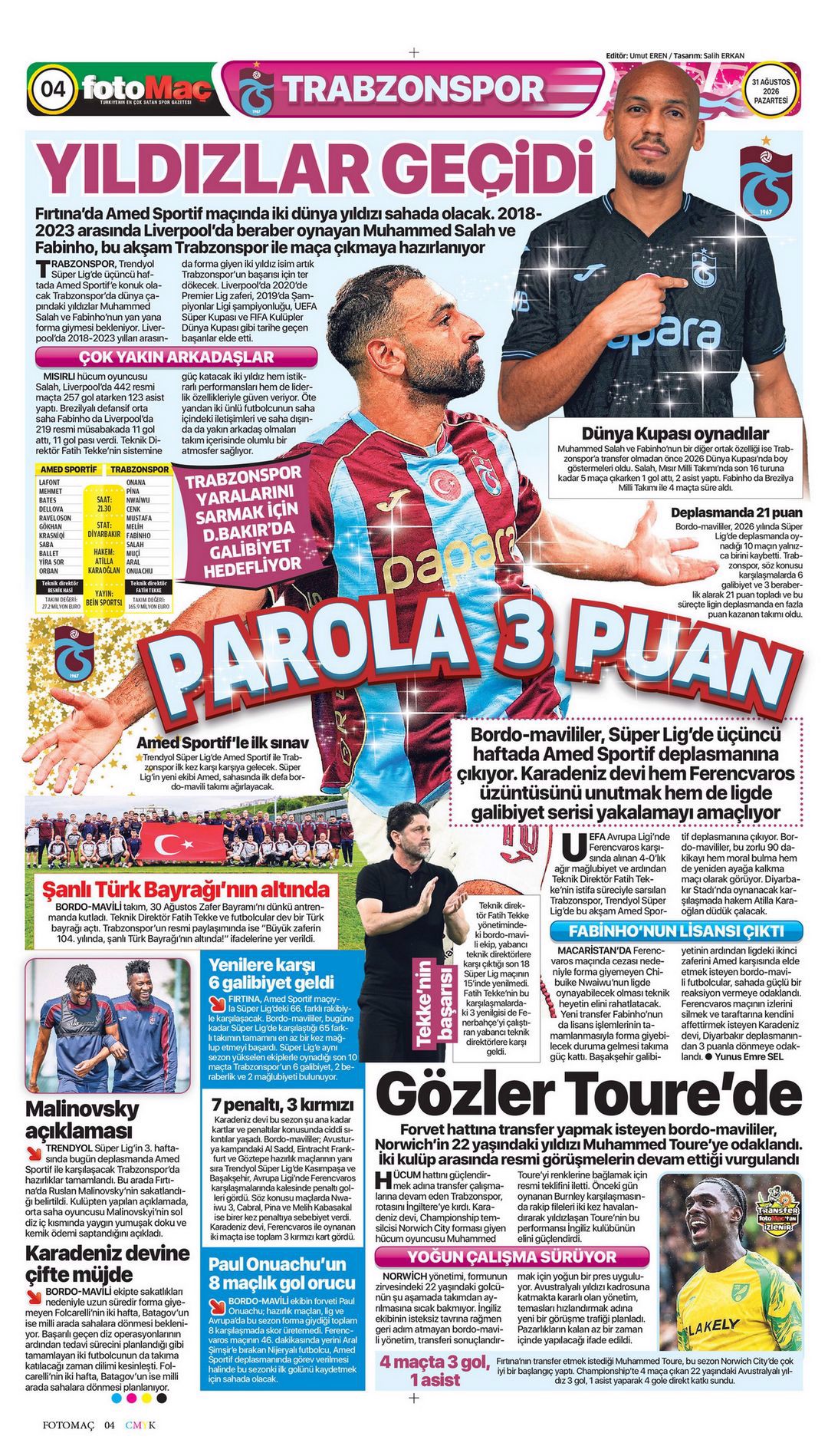 Gözün Aydın Fenerbahçe | Spor manşetleri - 14. fotoğraf