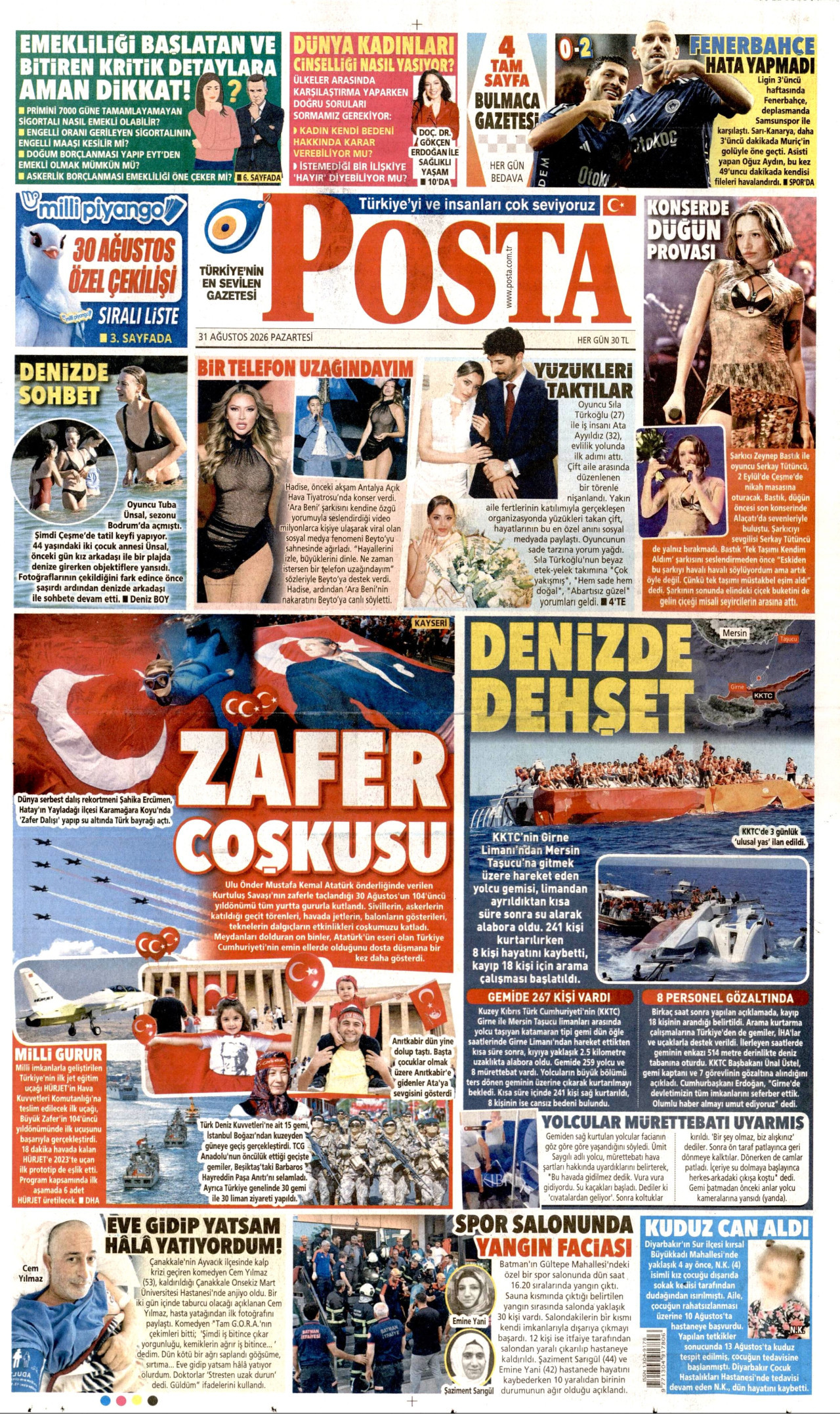 Gazeteler bugün ne yazdı? (31 Ağustos) - 7. fotoğraf