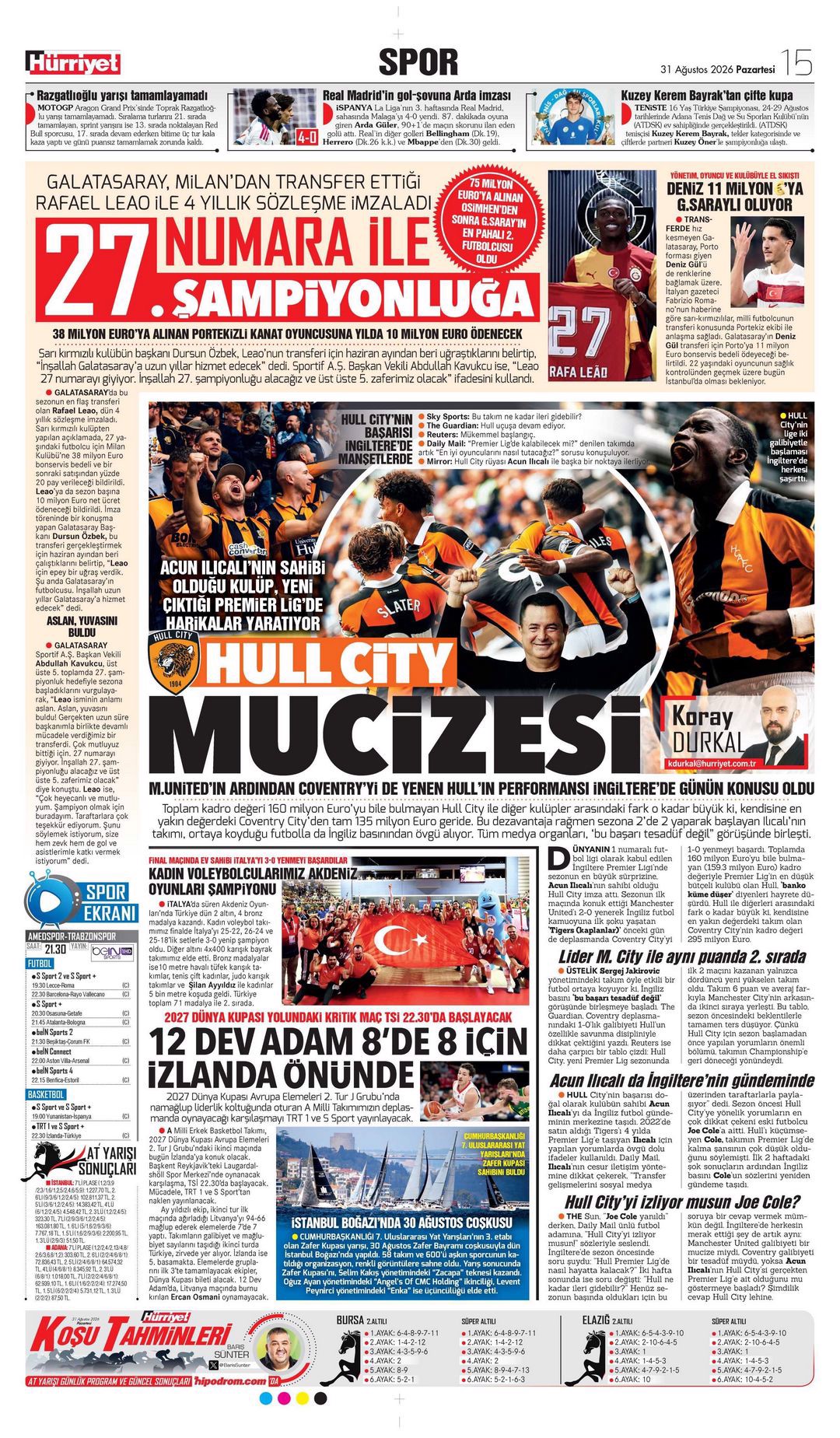Gözün Aydın Fenerbahçe | Spor manşetleri - 16. fotoğraf