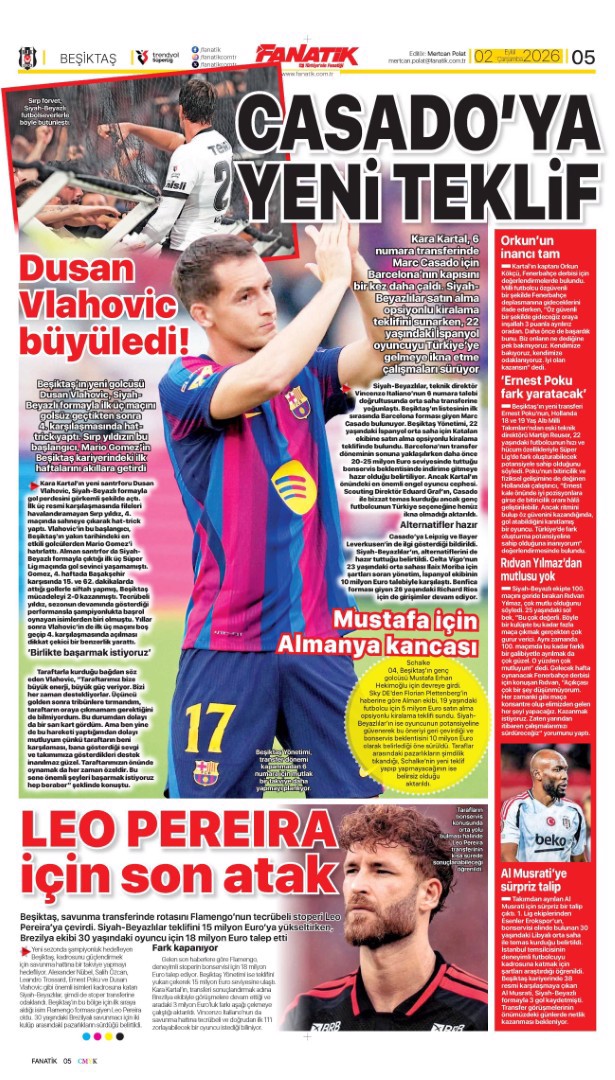 Aslan'dan transfer şov | Spor manşetleri - 8. fotoğraf