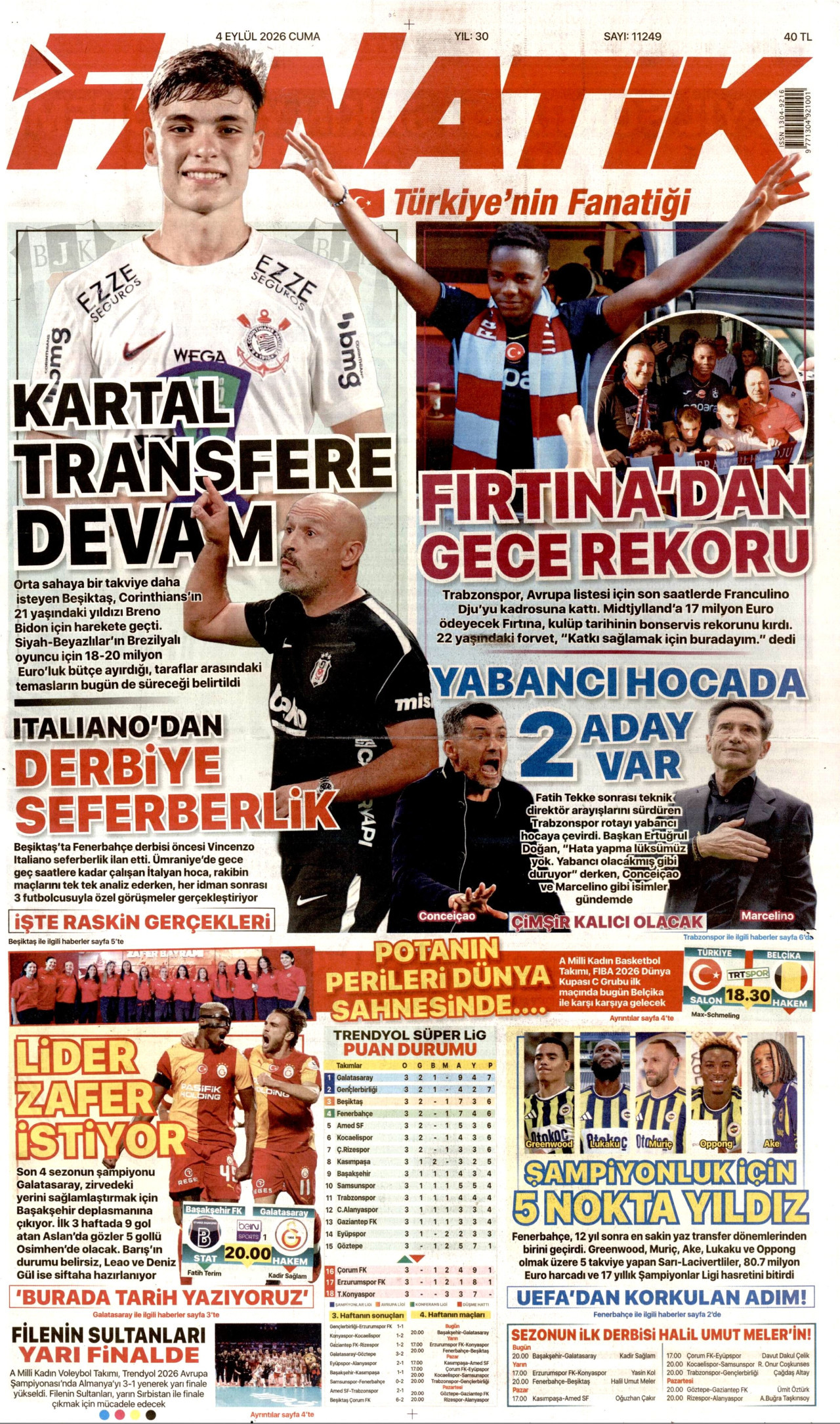 Gazeteler bugün ne yazdı? (4 Eylül) - 11. fotoğraf