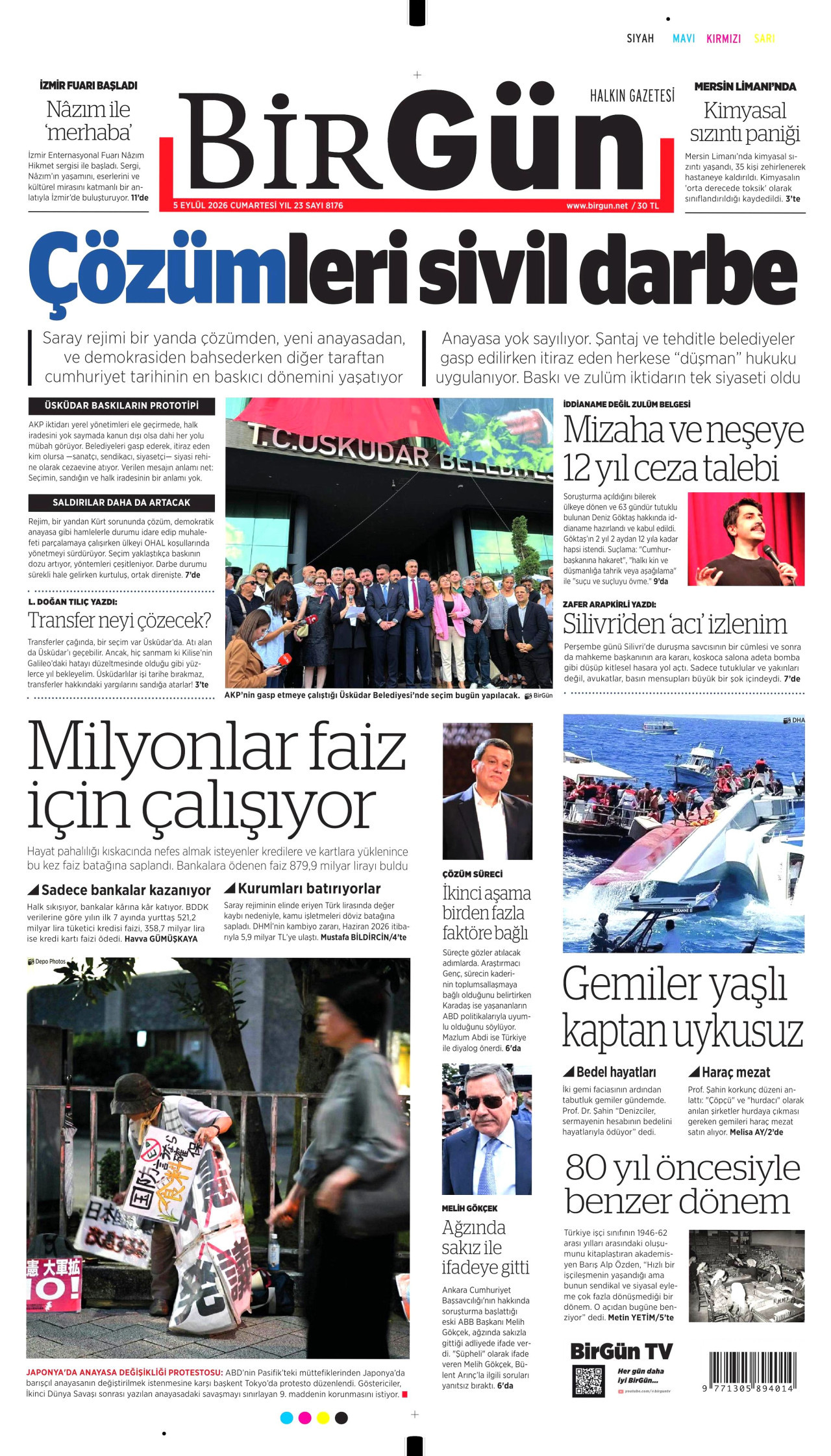 Gazeteler bugün ne yazdı? (5 Eylül) - 3. fotoğraf