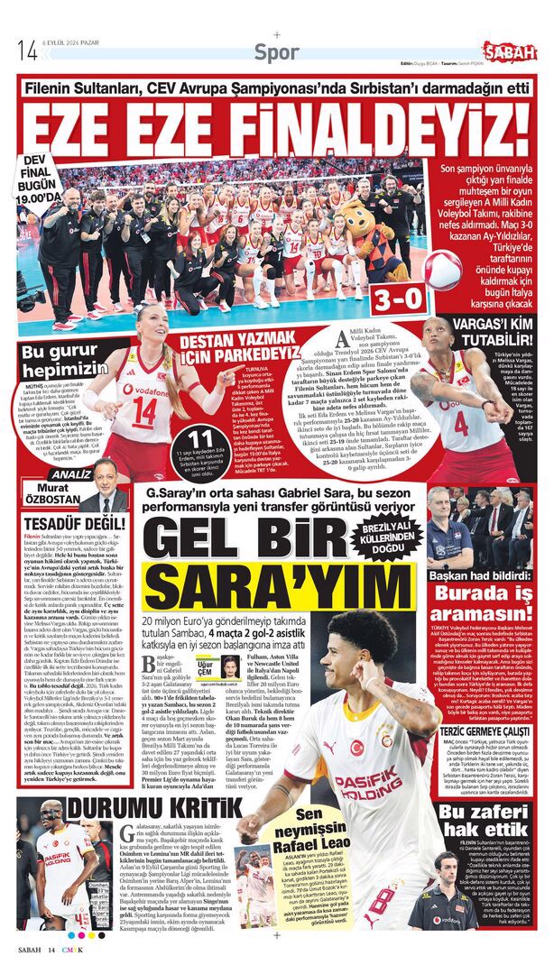 Kartal pençesi | Spor manşetleri - 21. fotoğraf