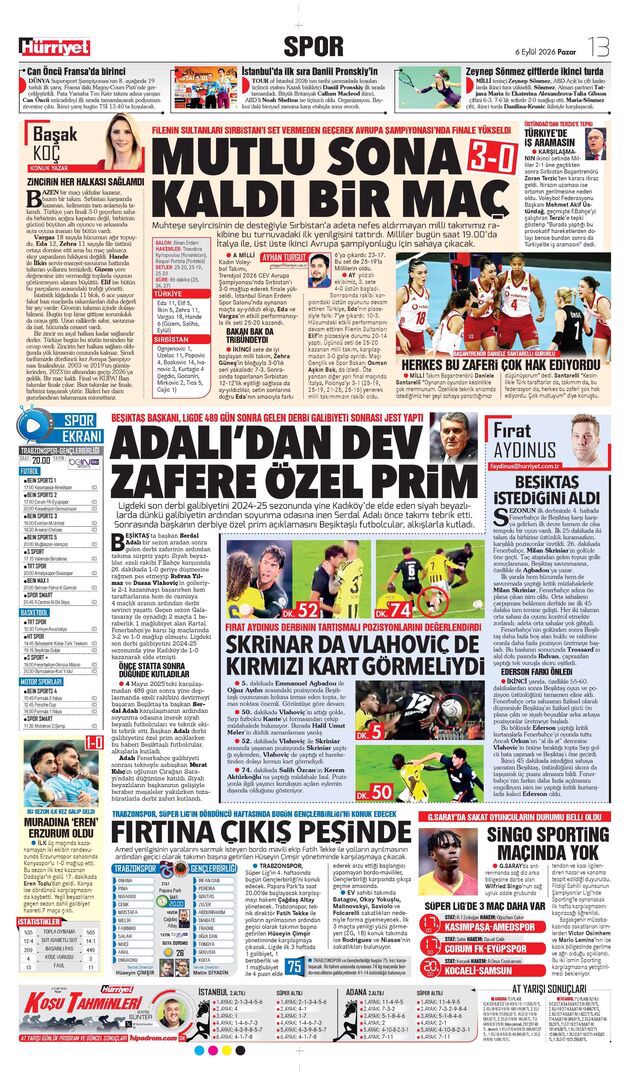 Kartal pençesi | Spor manşetleri - 19. fotoğraf