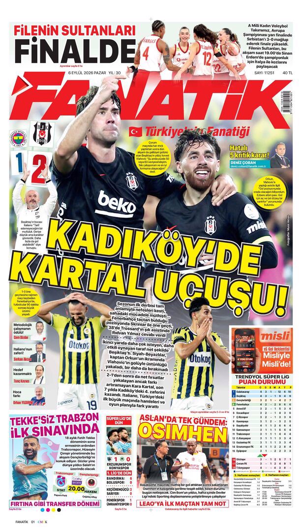 Kartal pençesi | Spor manşetleri - 5. fotoğraf