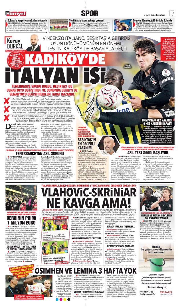 Avrupa Şampiyonu Filenin Sultanları manşetlerde | Spor manşetleri - 16. fotoğraf