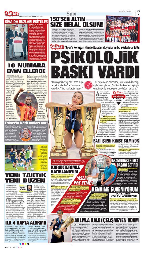2026'ya damga vurduk | Spor manşetleri  - 4. fotoğraf