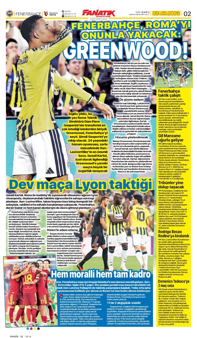 Avrupa mesaisi başlıyor | Spor manşetleri - 17. fotoğraf