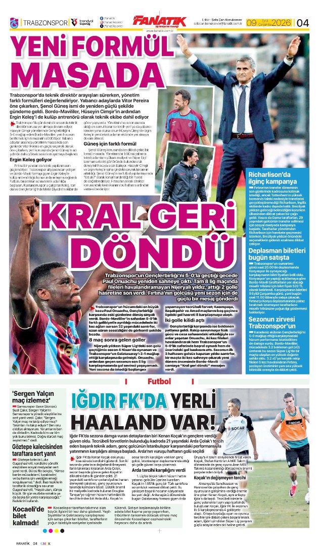 Avrupa mesaisi başlıyor | Spor manşetleri - 9. fotoğraf