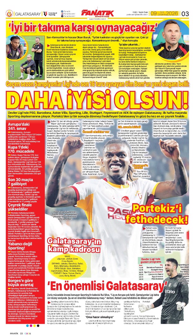 Avrupa mesaisi başlıyor | Spor manşetleri - 21. fotoğraf