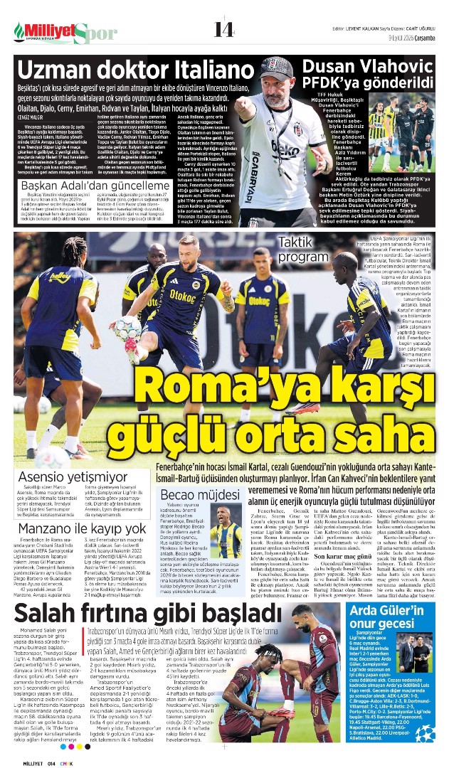 Avrupa mesaisi başlıyor | Spor manşetleri - 4. fotoğraf