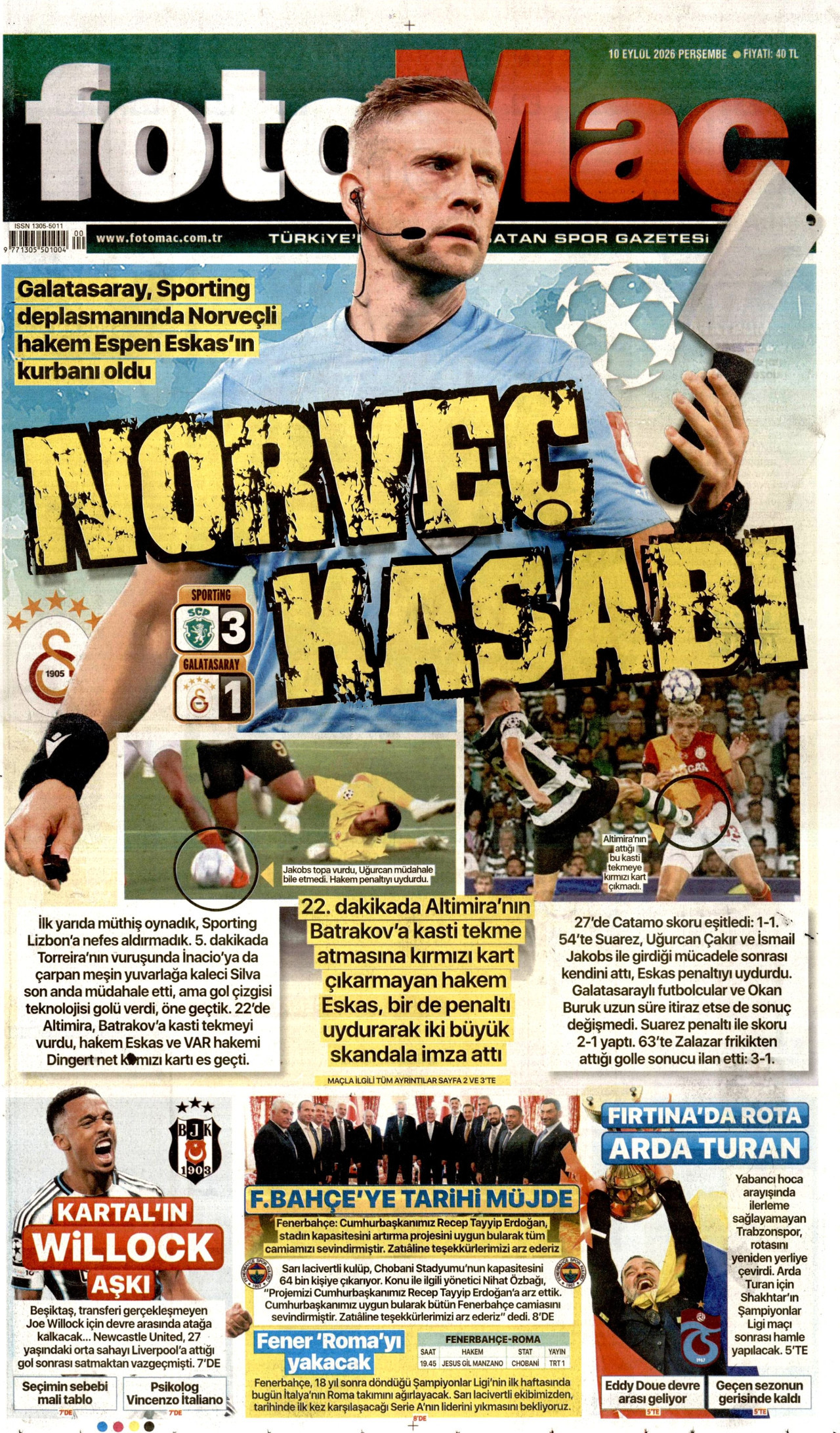 Gazeteler bugün ne yazdı? (10 Eylül) - 4. fotoğraf