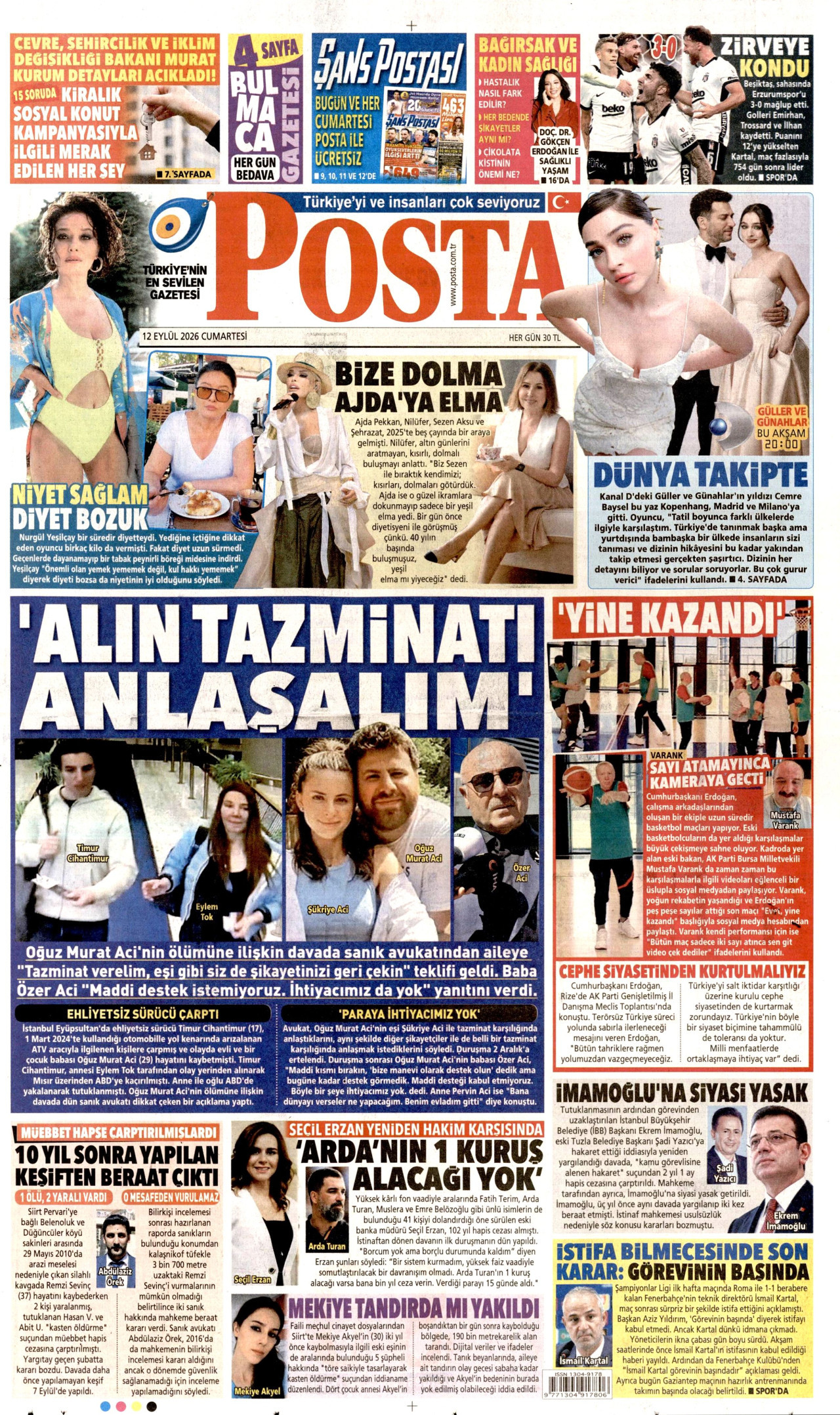Gazeteler bugün ne yazdı? (12 Eylül) - 6. fotoğraf