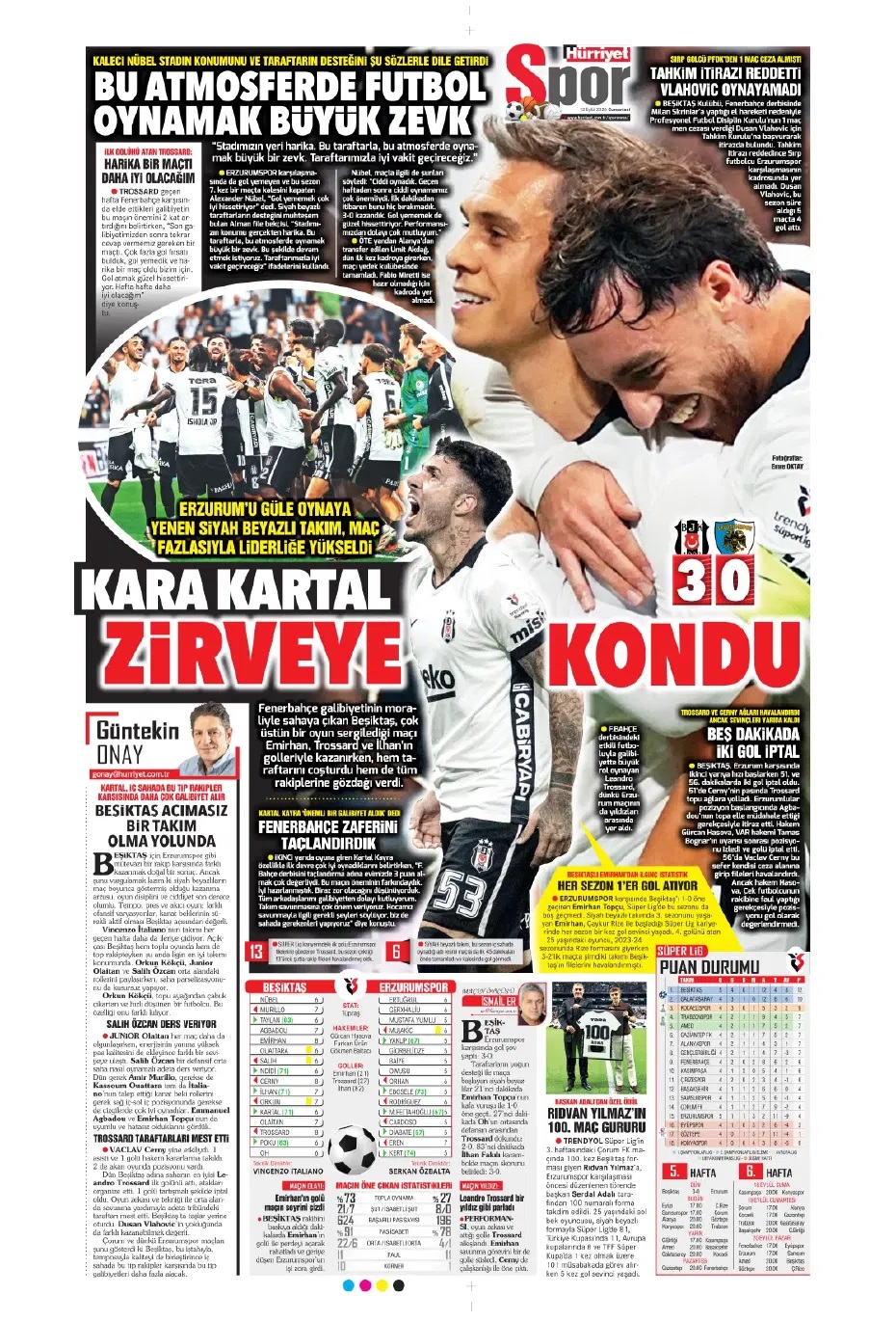 İsmail Kartal'ın başarı şansı yüzde 10! Spor basını bugün ne yazdı? (12 Eylül) - 5. fotoğraf