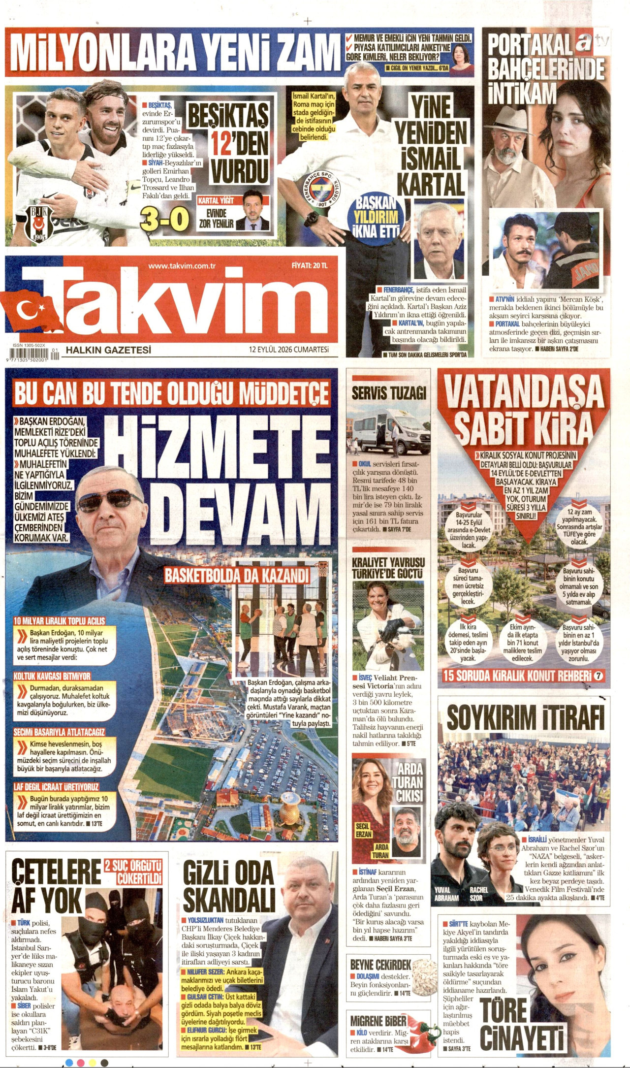 Gazeteler bugün ne yazdı? (12 Eylül) - 10. fotoğraf