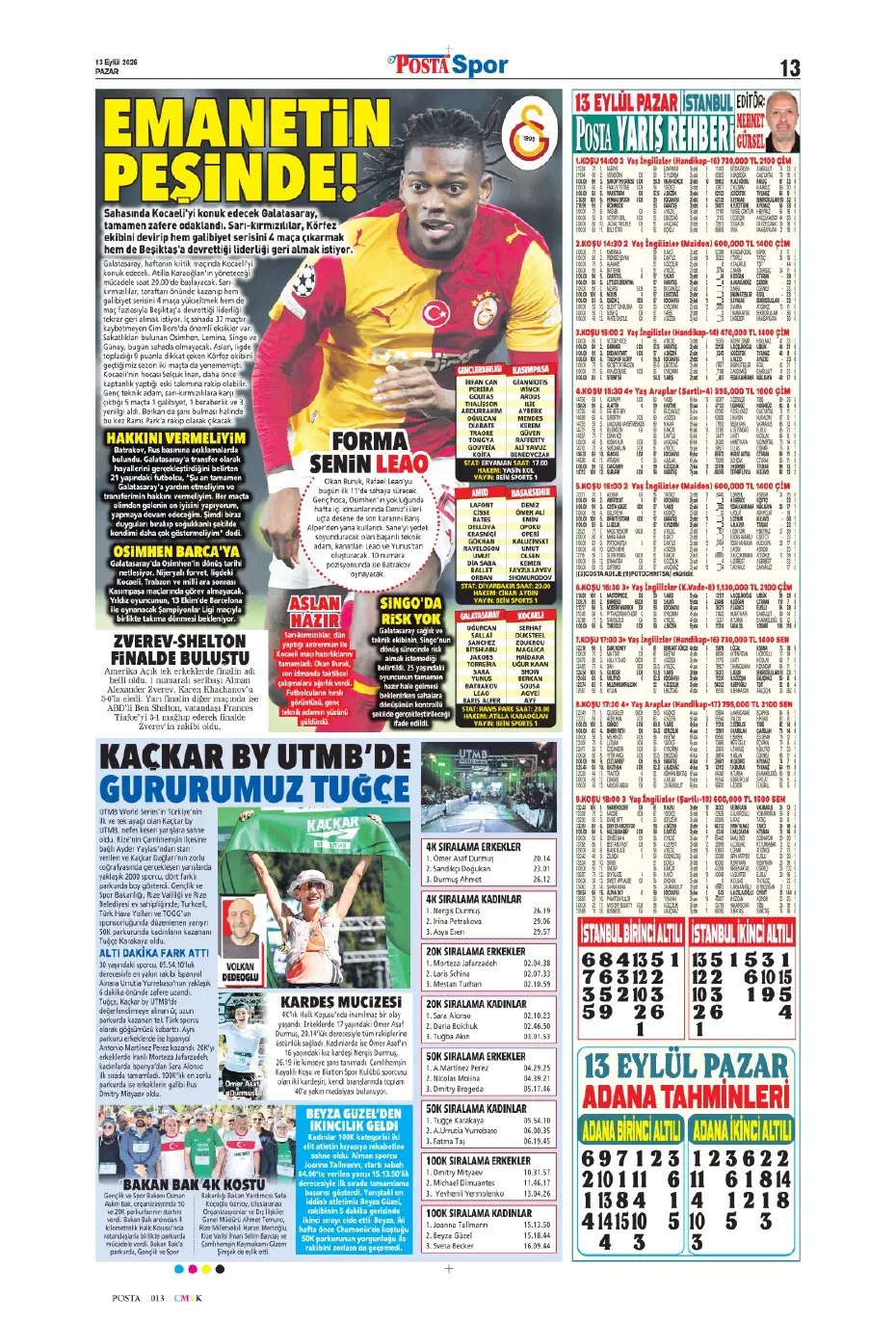 Ne oldu sana ne oldu böyle | Spor manşetleri - 13. fotoğraf