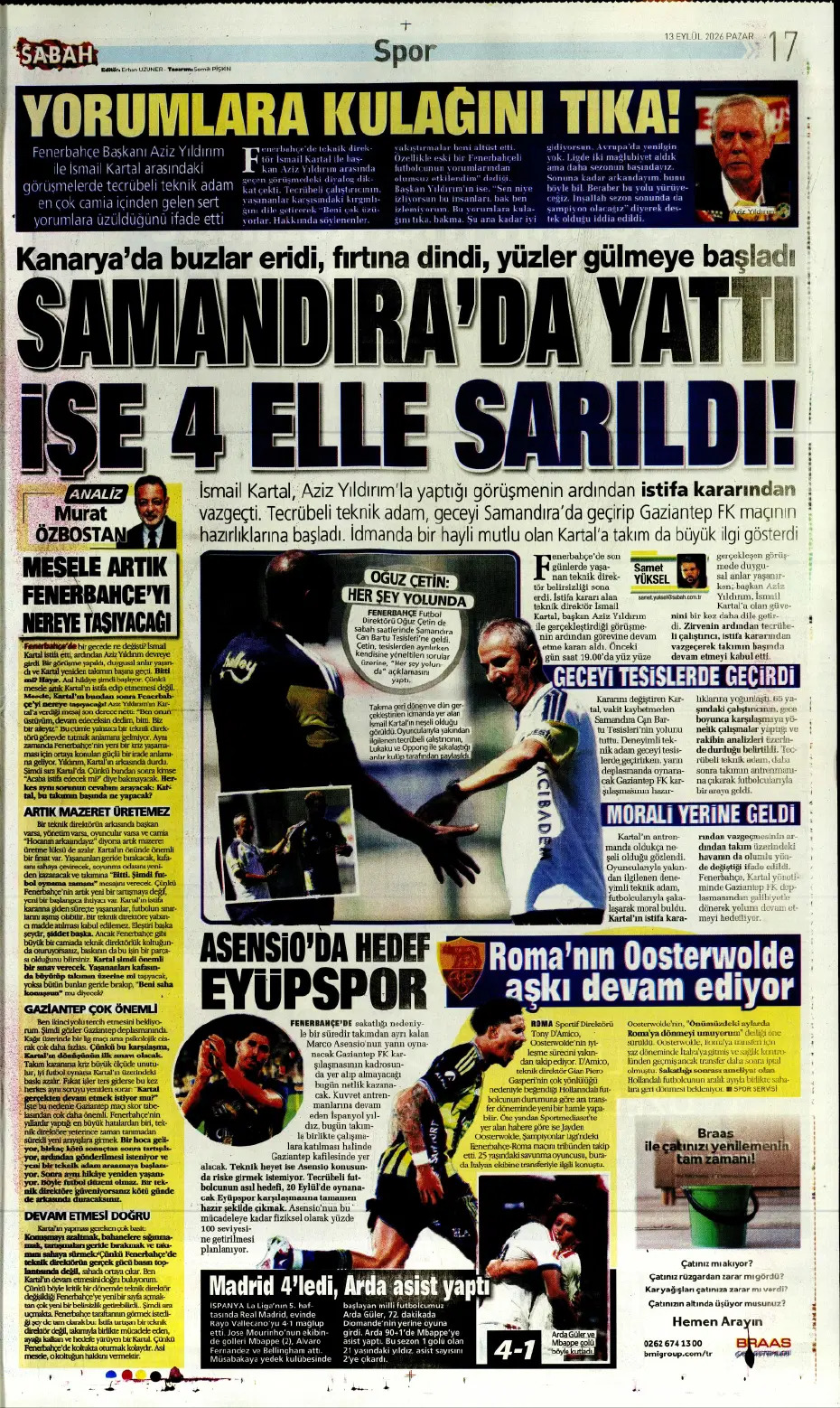 Ne oldu sana ne oldu böyle | Spor manşetleri - 20. fotoğraf