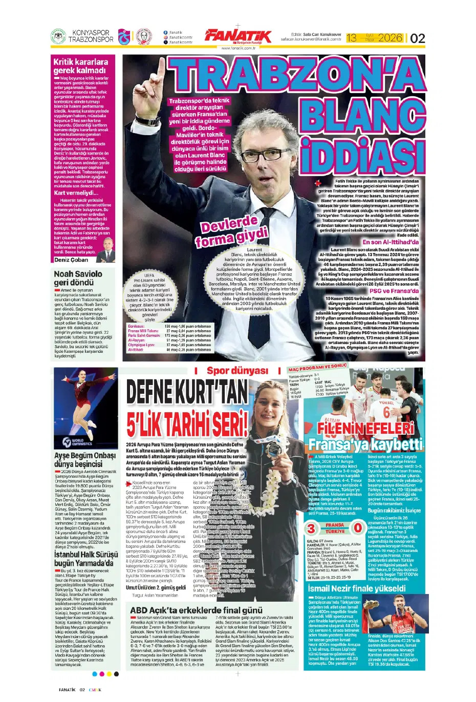 Ne oldu sana ne oldu böyle | Spor manşetleri - 7. fotoğraf
