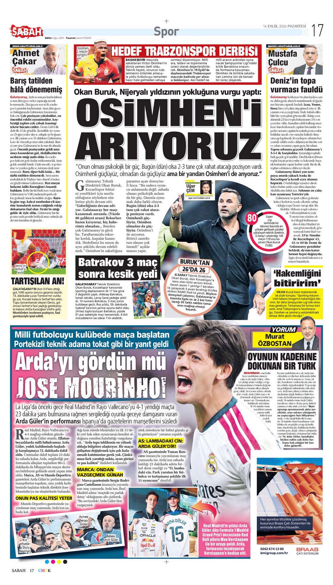 Duvarı füzeyle yıktı | Spor manşetleri - 8. fotoğraf