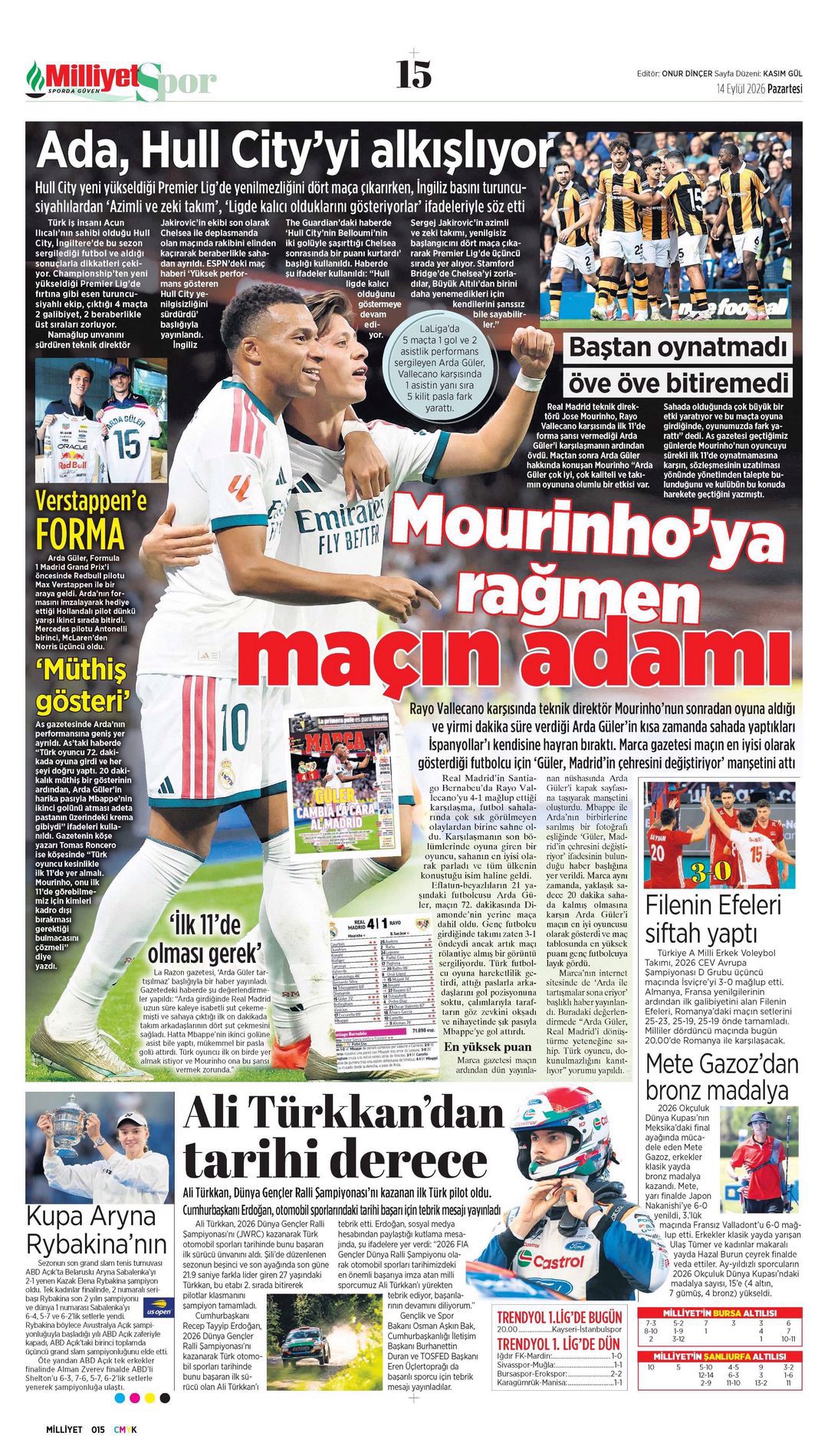Duvarı füzeyle yıktı | Spor manşetleri - 16. fotoğraf