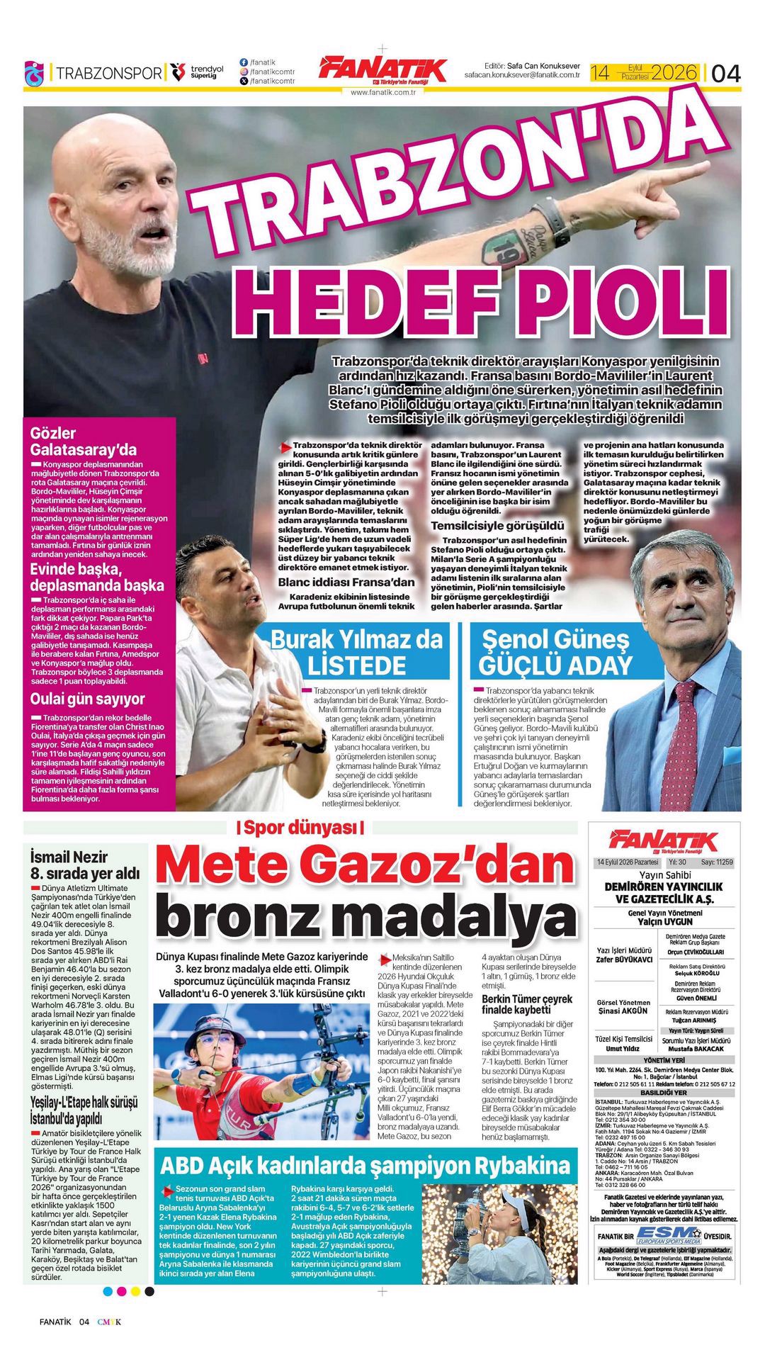 Duvarı füzeyle yıktı | Spor manşetleri - 7. fotoğraf