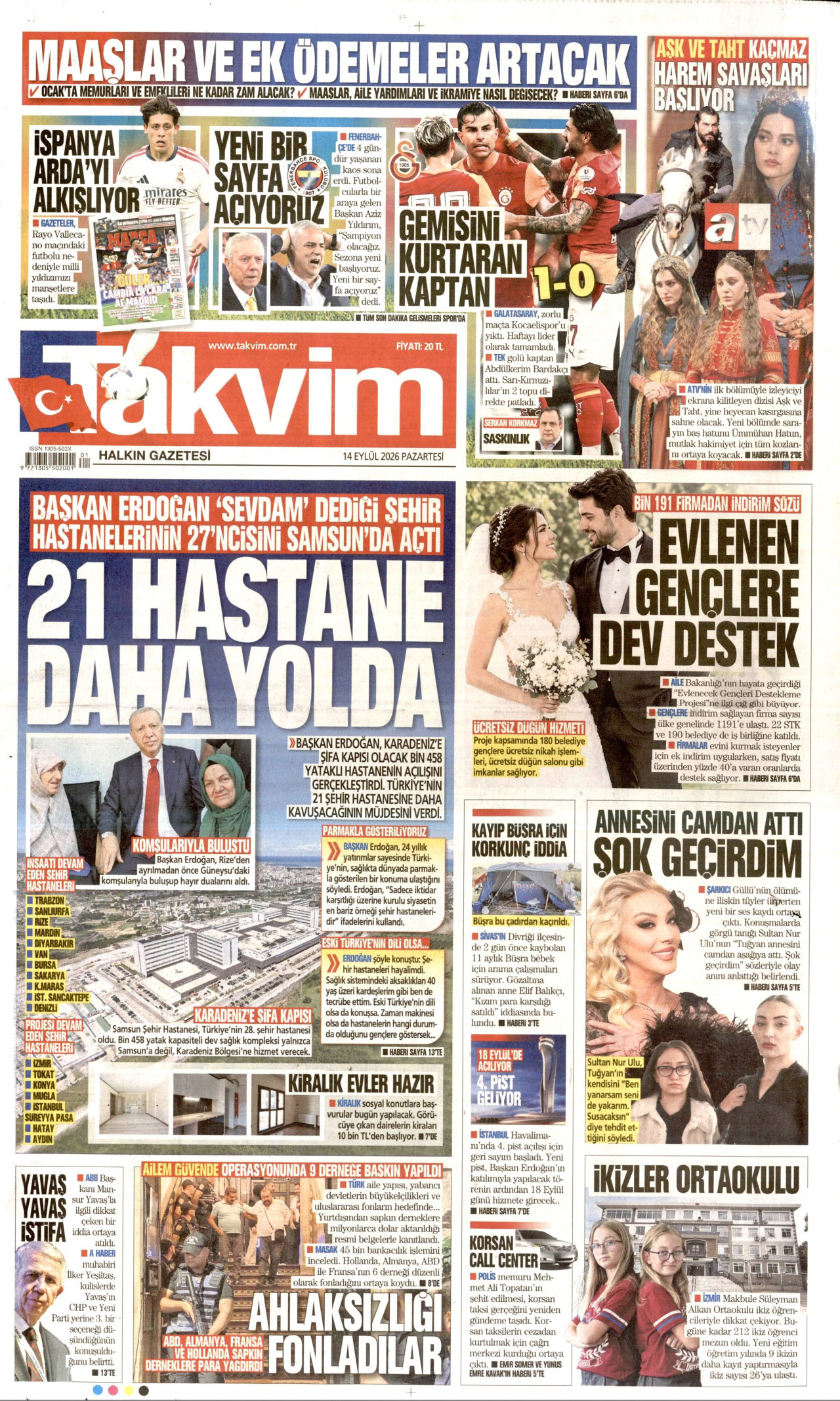 Gazeteler bugün ne yazdı? (14 Eylül) - 4. fotoğraf
