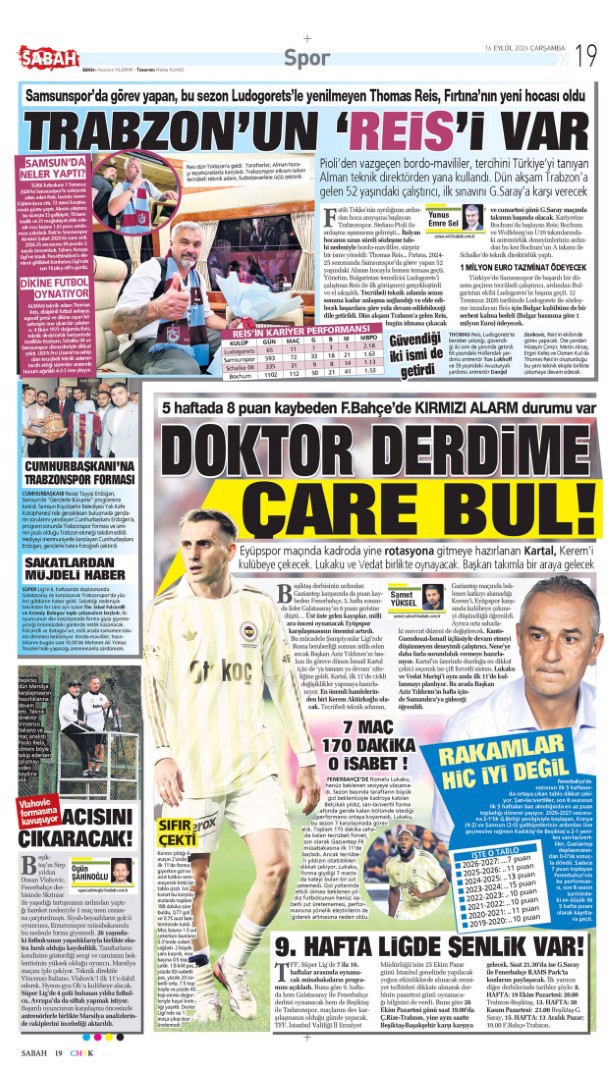 Trabzonspor fırtınaları Reis ile aşacak | Spor manşetleri - 6. fotoğraf