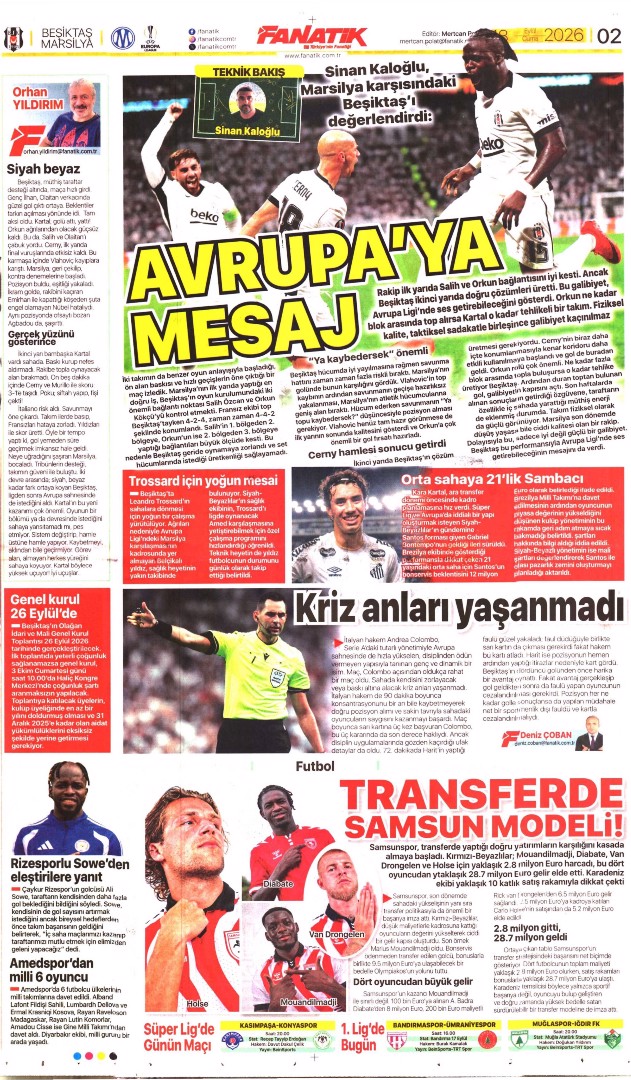Acımasız Beşiktaş | Spor manşetleri  - 7. fotoğraf