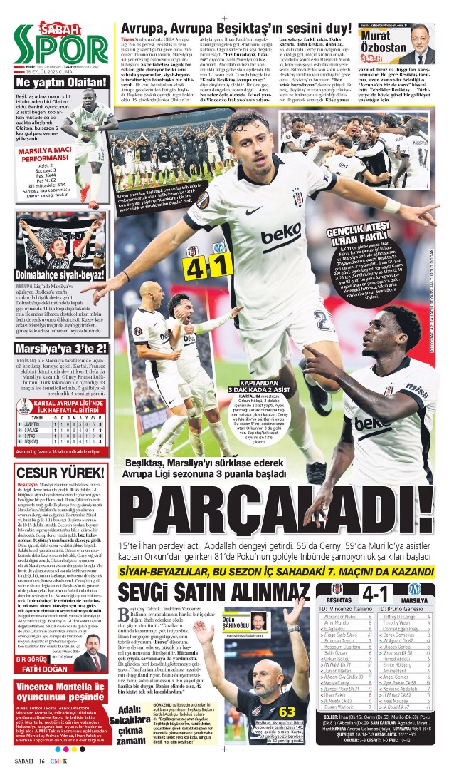 Acımasız Beşiktaş | Spor manşetleri  - 1. fotoğraf