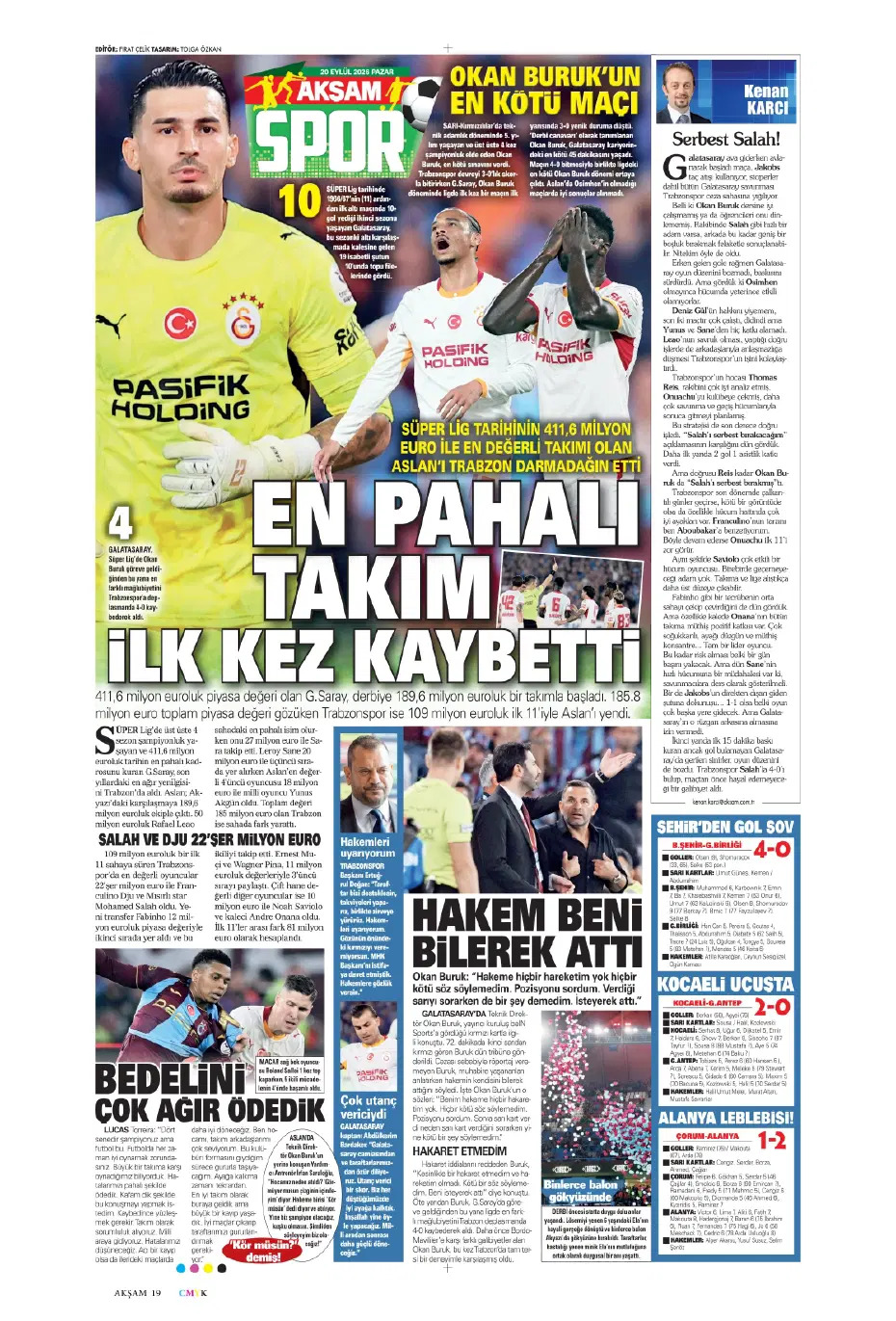 Salah fırtınası Aslan'ı yuttu | Spor manşetleri  - 4. fotoğraf