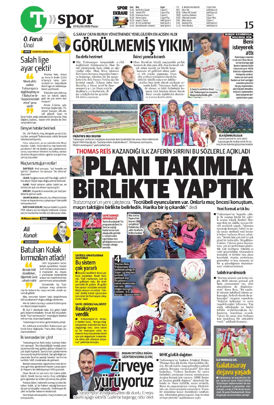 Salah fırtınası Aslan'ı yuttu | Spor manşetleri  - 20. fotoğraf