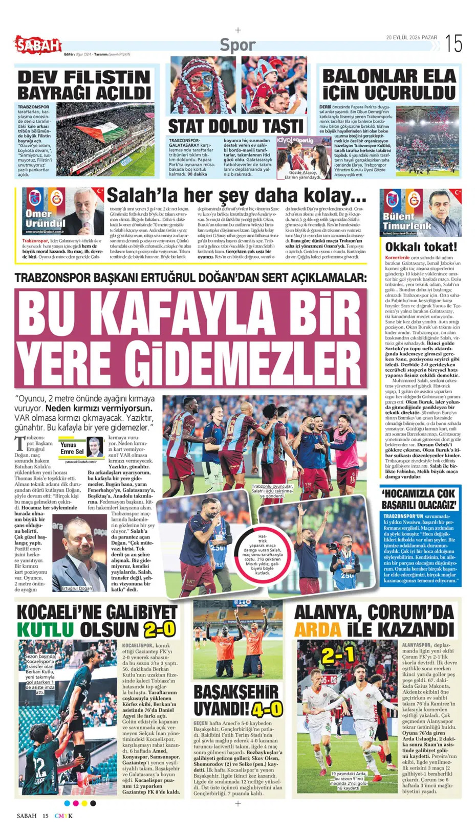 Salah fırtınası Aslan'ı yuttu | Spor manşetleri  - 23. fotoğraf