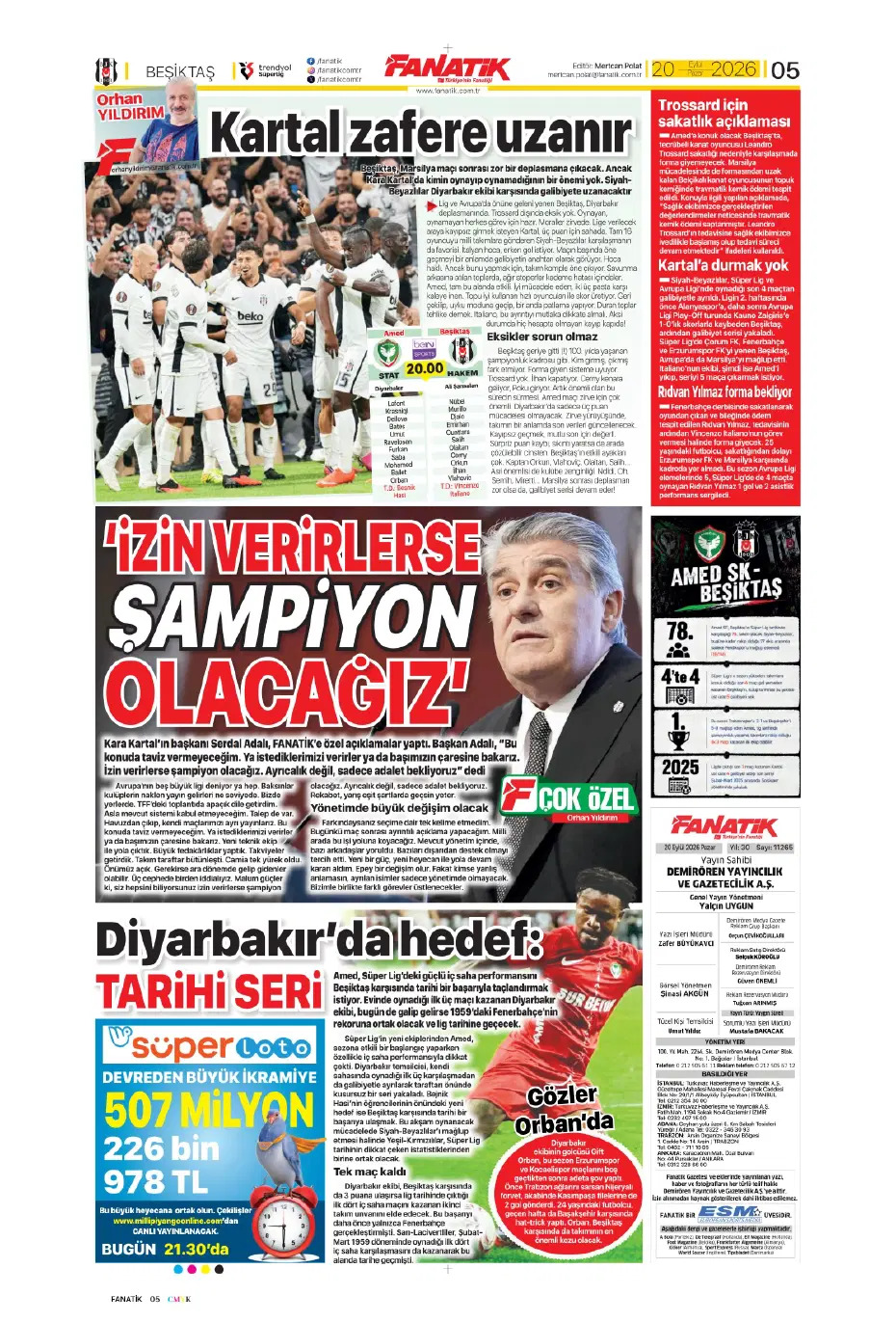Salah fırtınası Aslan'ı yuttu | Spor manşetleri  - 11. fotoğraf
