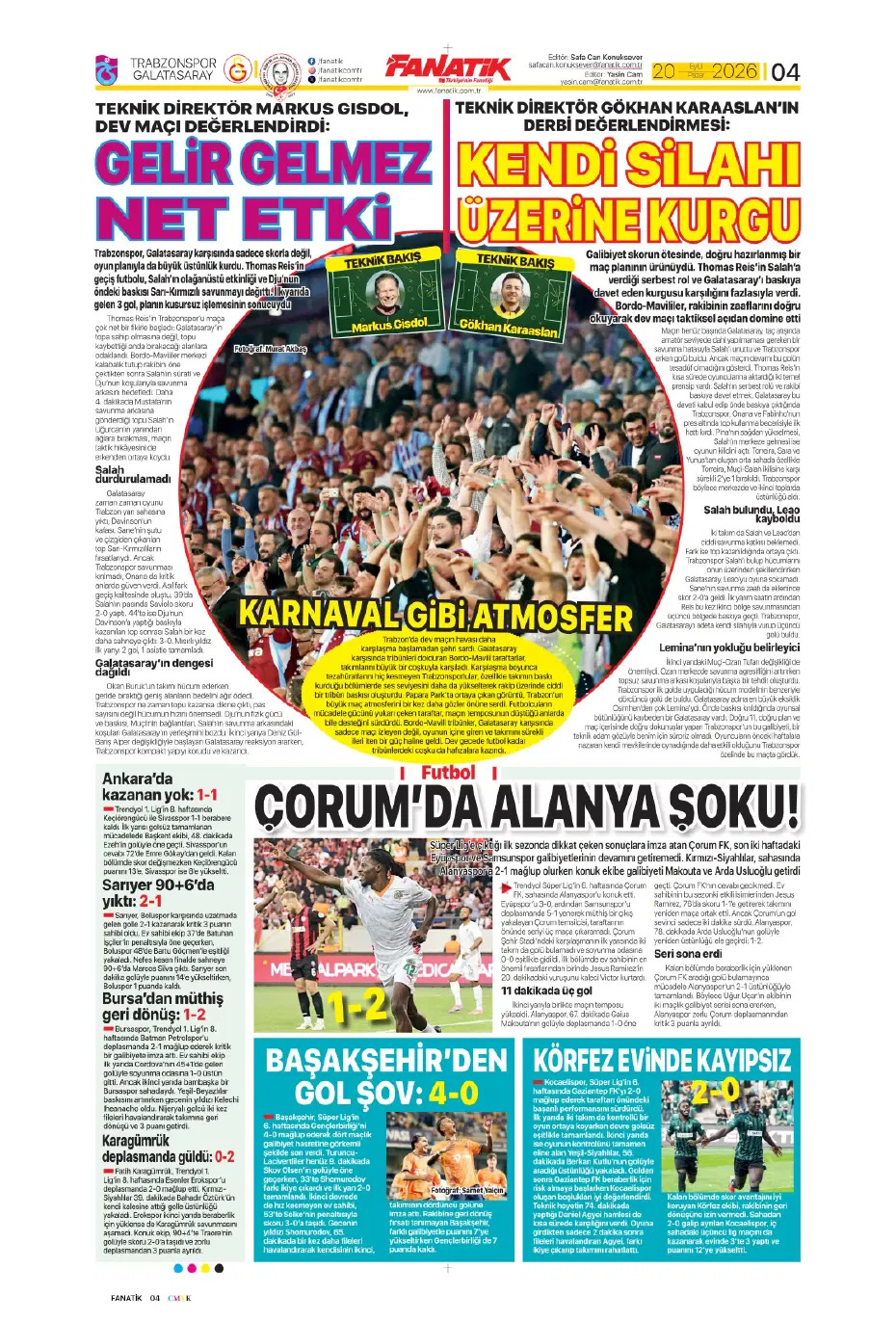 Salah fırtınası Aslan'ı yuttu | Spor manşetleri  - 2. fotoğraf