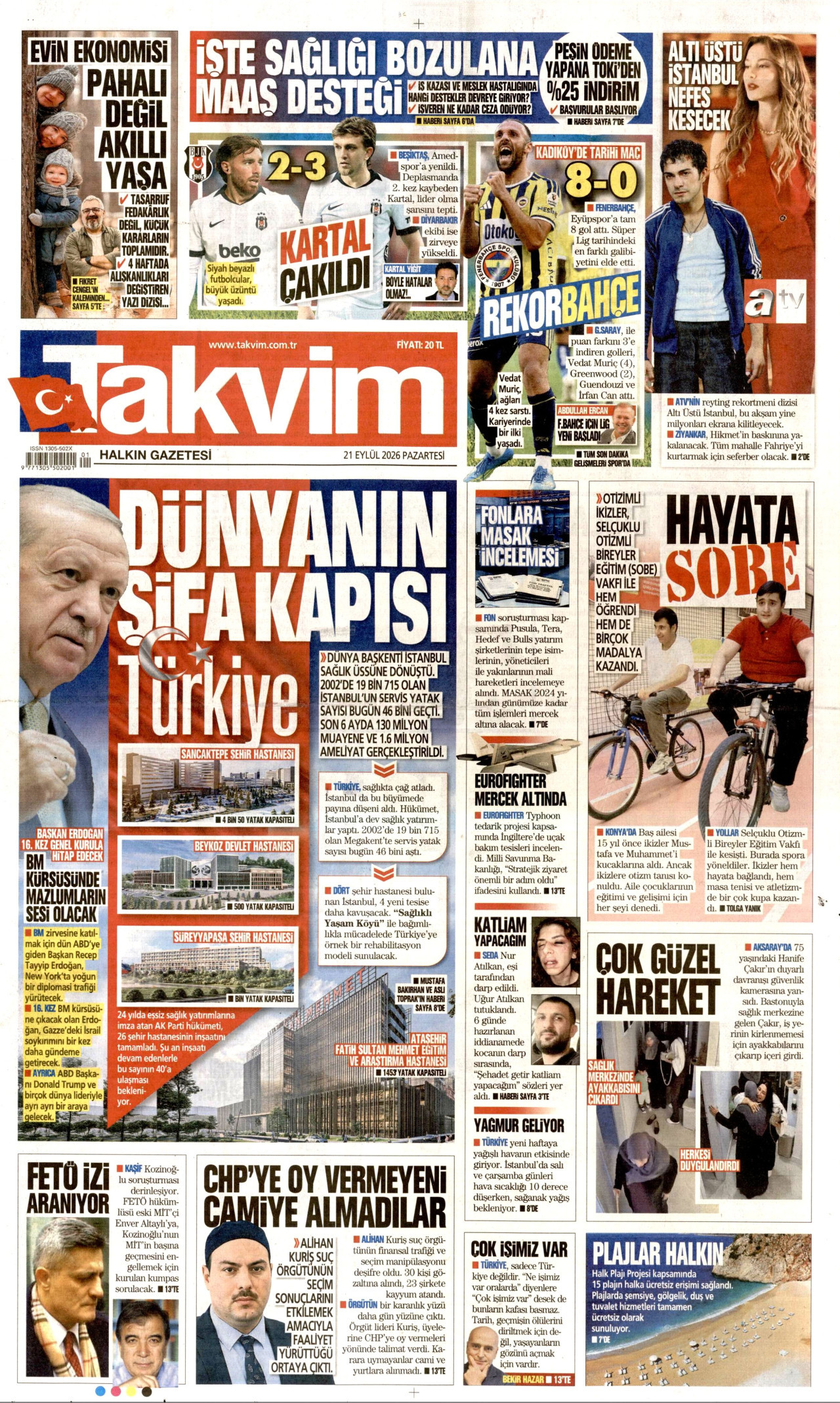 Gazeteler bugün ne yazdı? (21 Eylül) - 11. fotoğraf