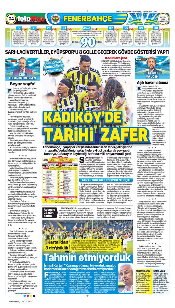 Kartal uçamadı, zirve kaçtı | Spor manşetleri - 18. fotoğraf