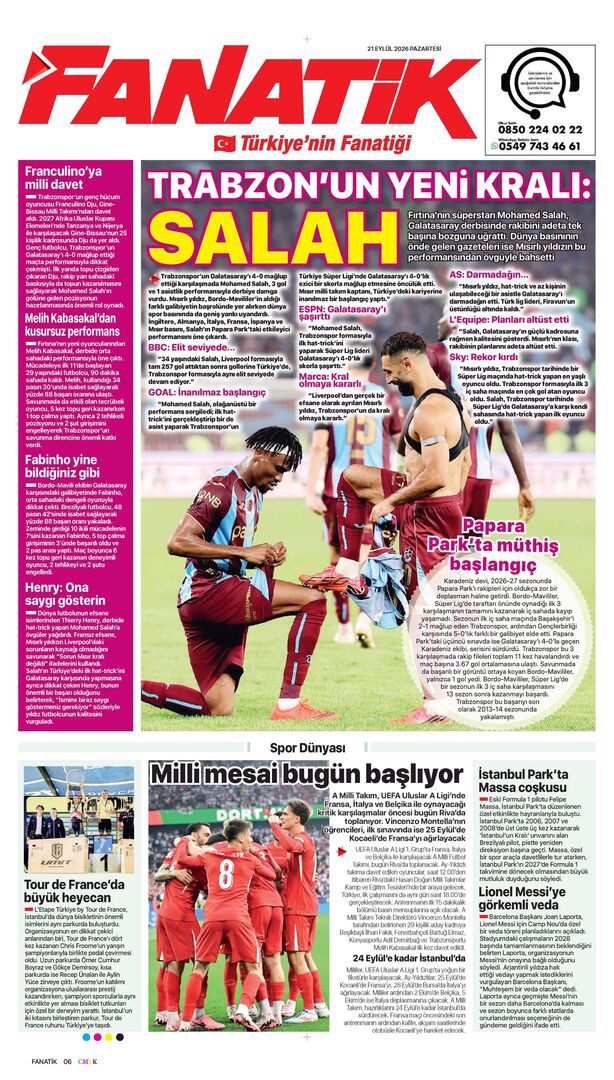 Kartal uçamadı, zirve kaçtı | Spor manşetleri - 7. fotoğraf