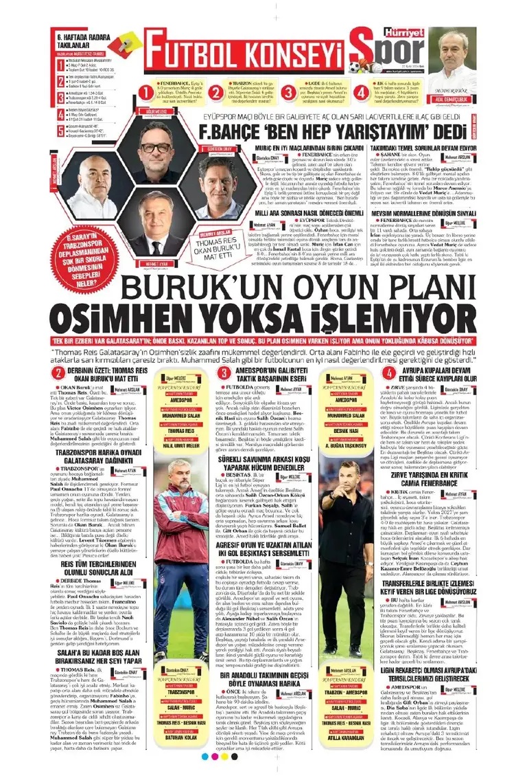 Fener'e huzur geldi! Spor basını bugün ne yazdı? (22 Eylül) - 3. fotoğraf