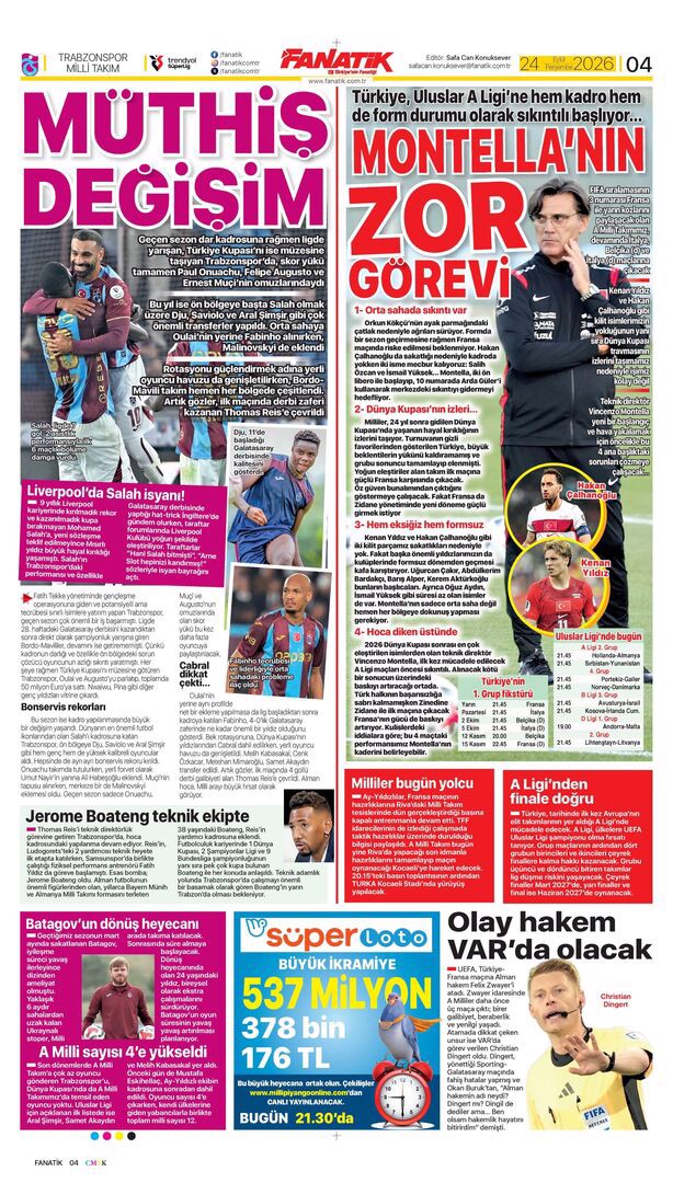 Montella köşeye sıkıştı | Spor manşetleri  - 13. fotoğraf