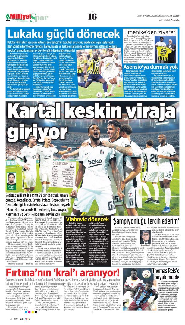 Montella köşeye sıkıştı | Spor manşetleri  - 7. fotoğraf