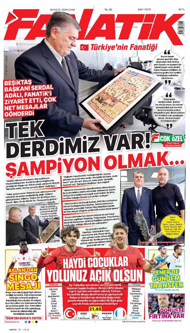 Gala gecesi | Spor manşetleri - 5. fotoğraf