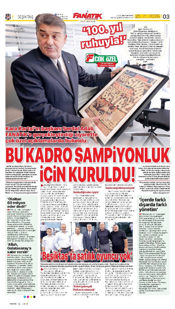 Gala gecesi | Spor manşetleri - 2. fotoğraf