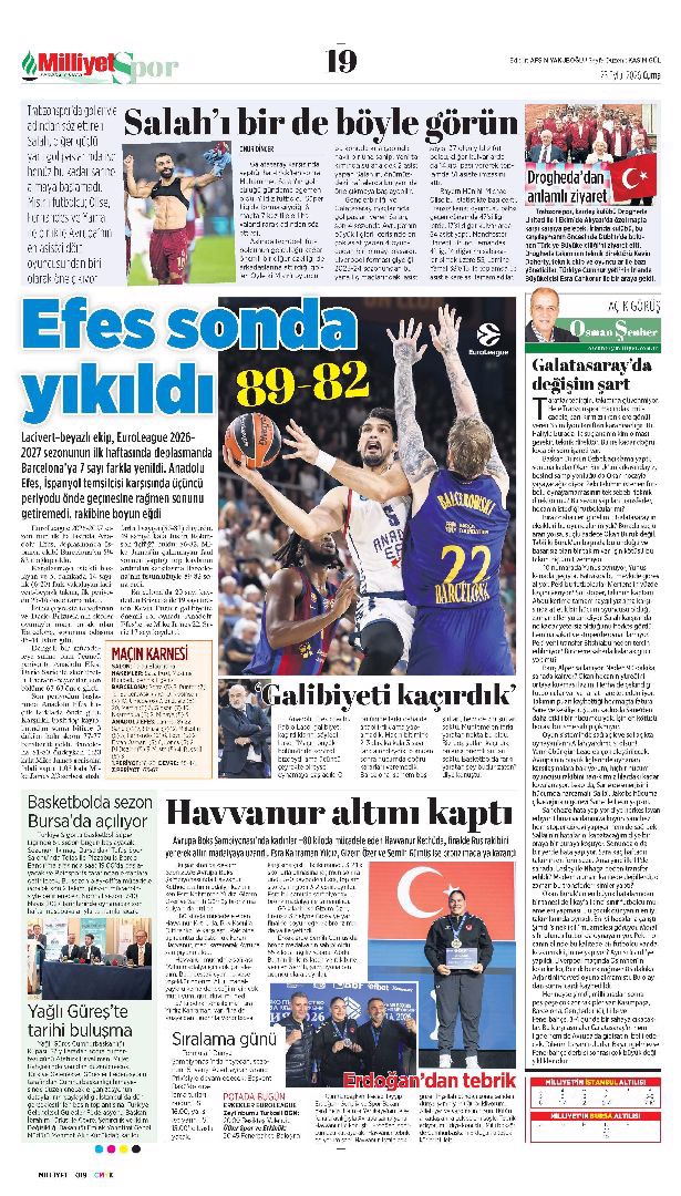 Gala gecesi | Spor manşetleri - 6. fotoğraf