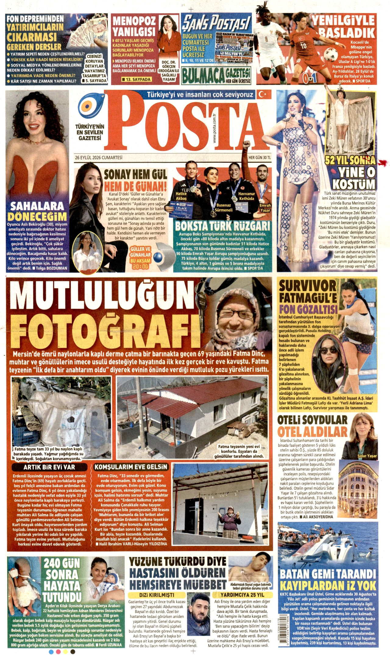 Gazeteler bugün ne yazdı? (26 Eylül) - 5. fotoğraf