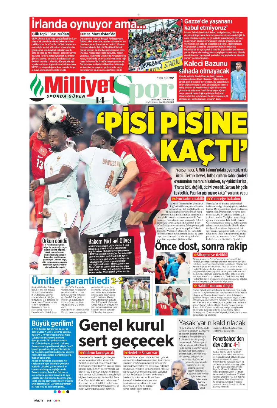 Fenerbahçe'de tarihi toplantı | Spor manşetleri - 13. fotoğraf