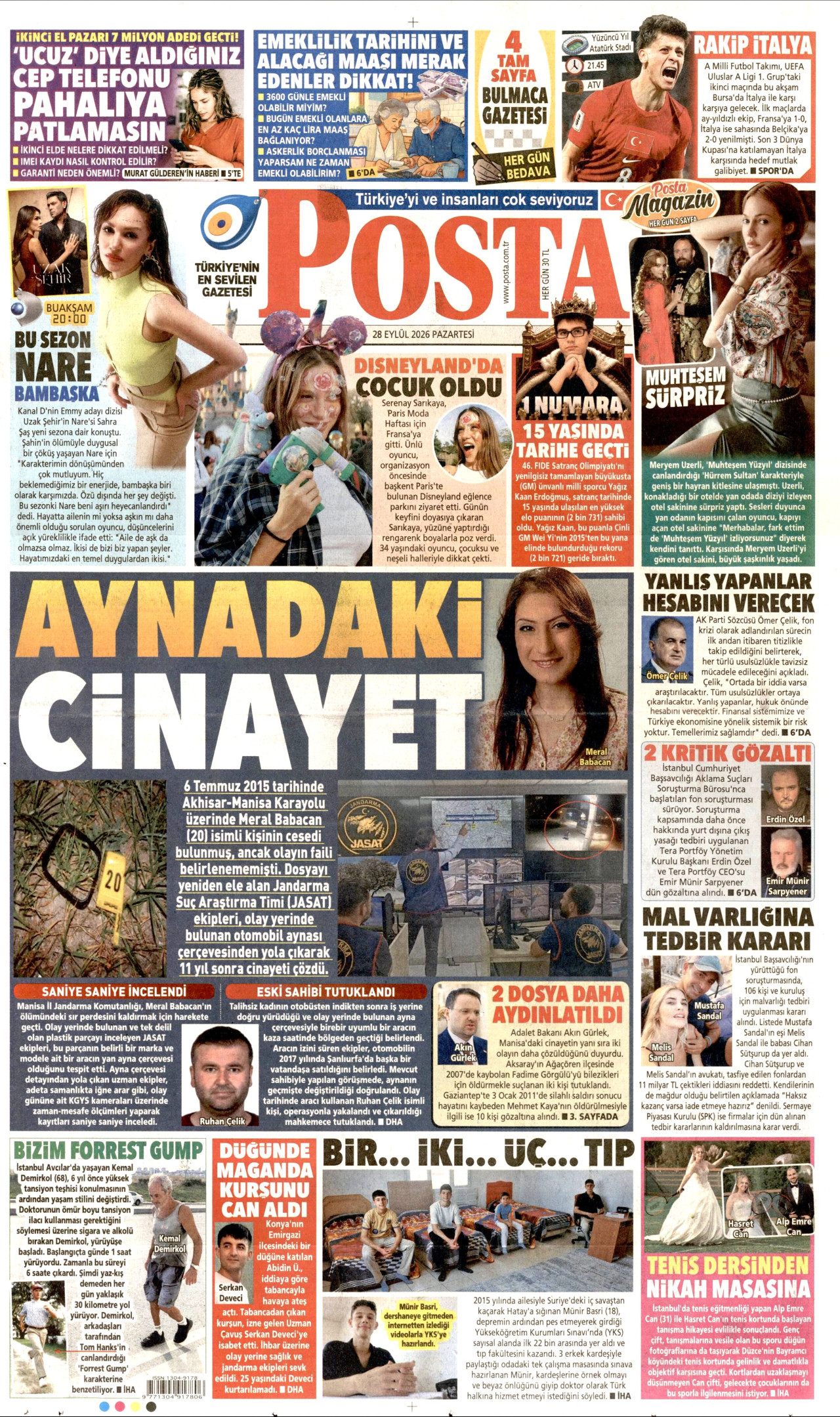 Gazeteler bugün ne yazdı? (28 Eylül) - 5. fotoğraf